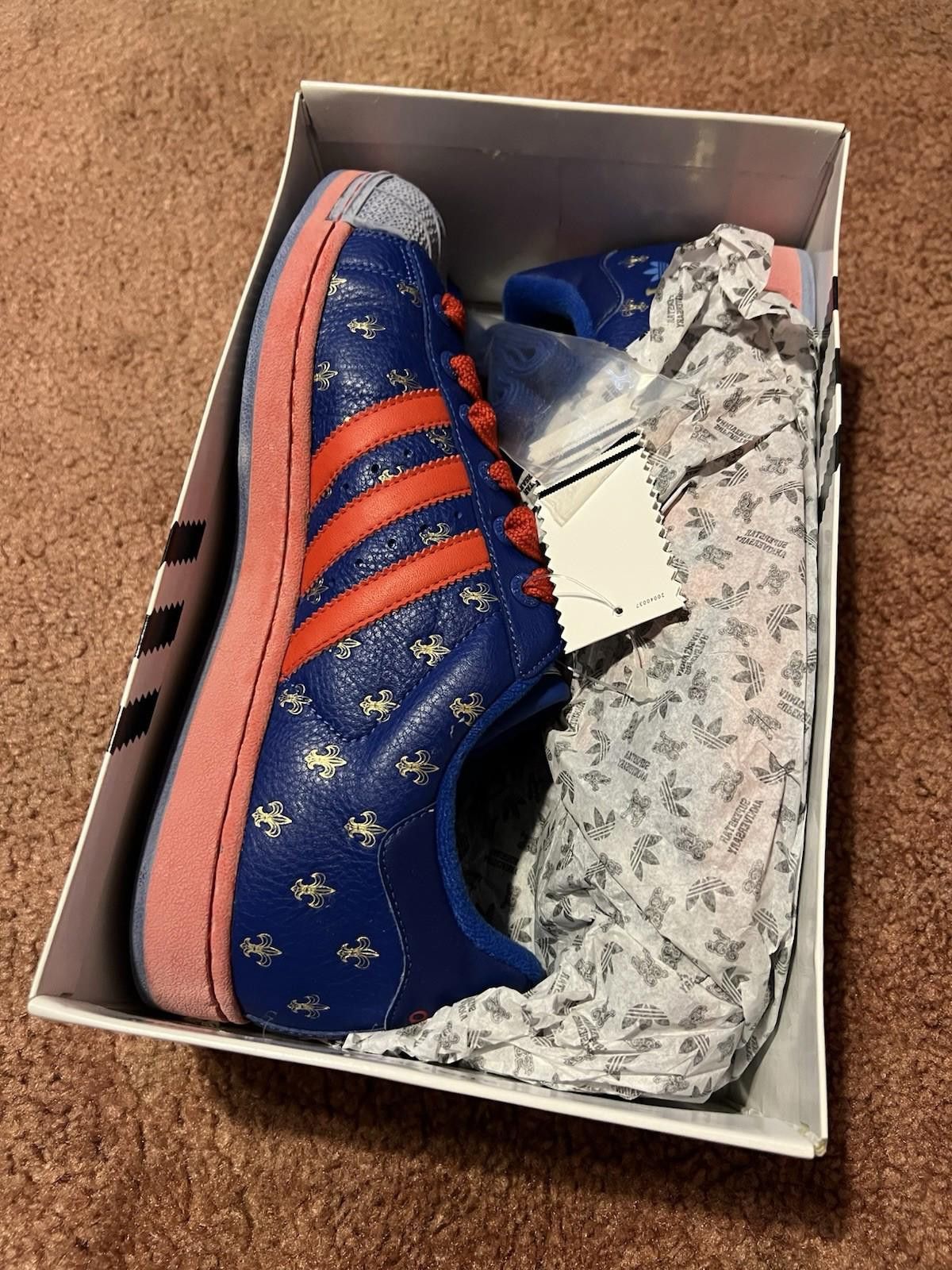 Adidas 2005 ADIDAS 35th ANNIVERSARY SUPERSTAR Paris US11 132318 Size US 11 / EU 44 - 8 Thumbnail
