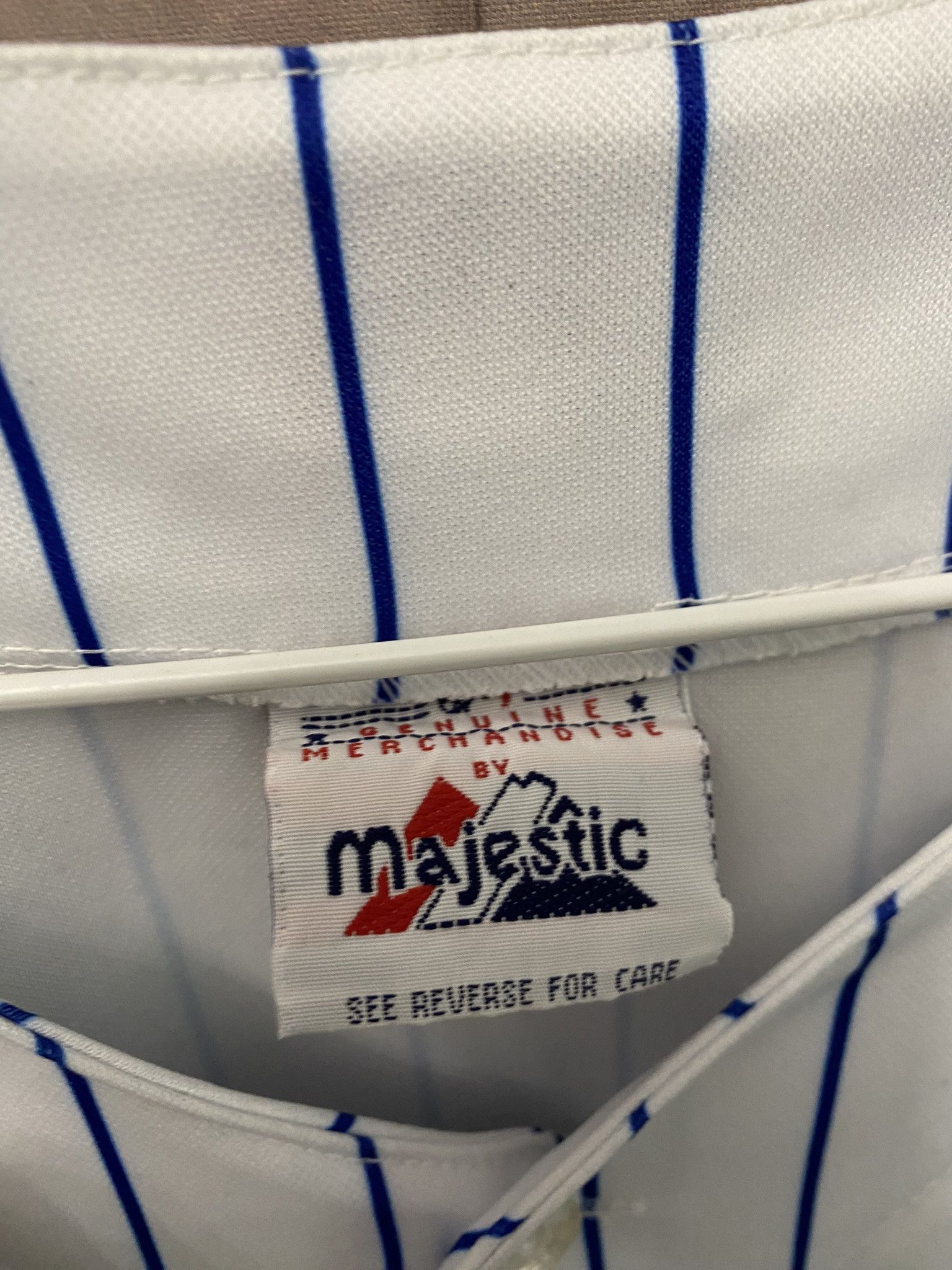 Majestic × Vintage Majestic Jets T-Shirt Very Rare Size US XL / EU 56 / 4 - 2 Thumbnail