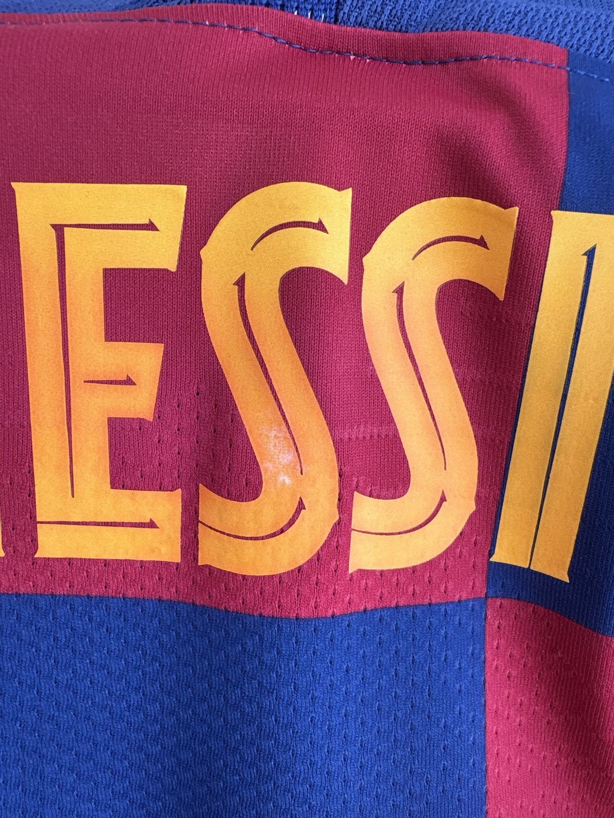 Nike Nike FC Barcelona 2019/20 Home Player Issue Jersey - Messi Size US M / EU 48-50 / 2 - 17 Thumbnail