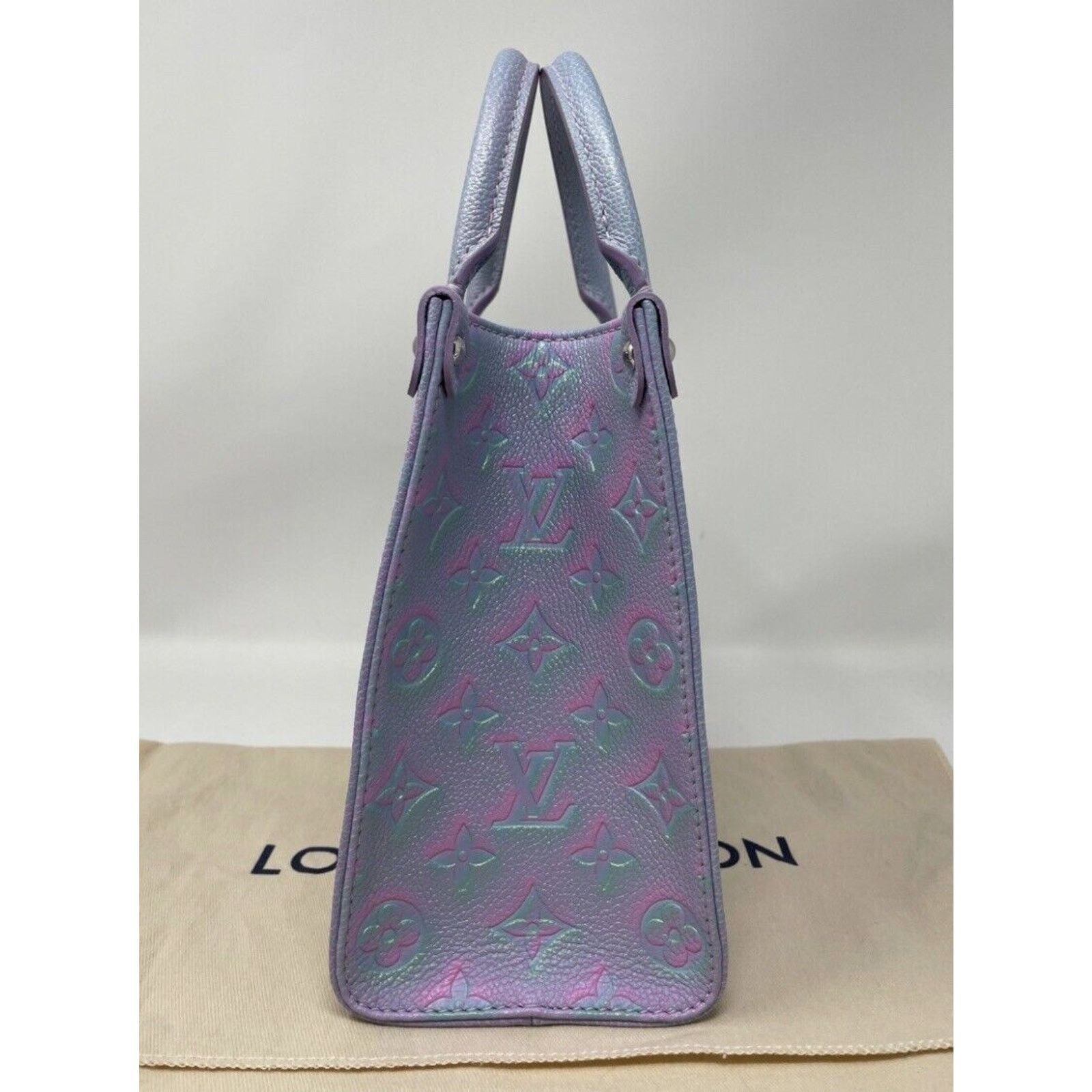 Louis Vuitton Louis Vuitton OnTheGo PM tote 2022 Stardust Lilas Purple Size ONE SIZE - 7 Thumbnail