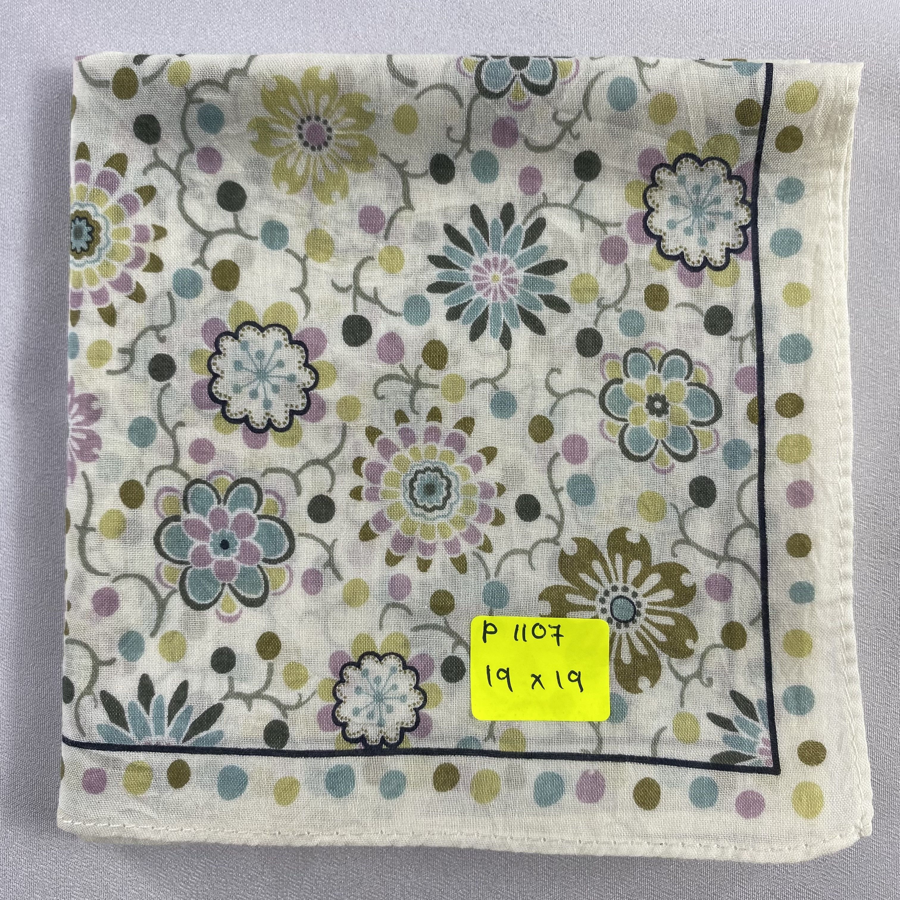 Liberty × Vintage Intermode Liberty Neckerchief / Bandana / Handkerchief-P1107 Size ONE SIZE - 6 Thumbnail