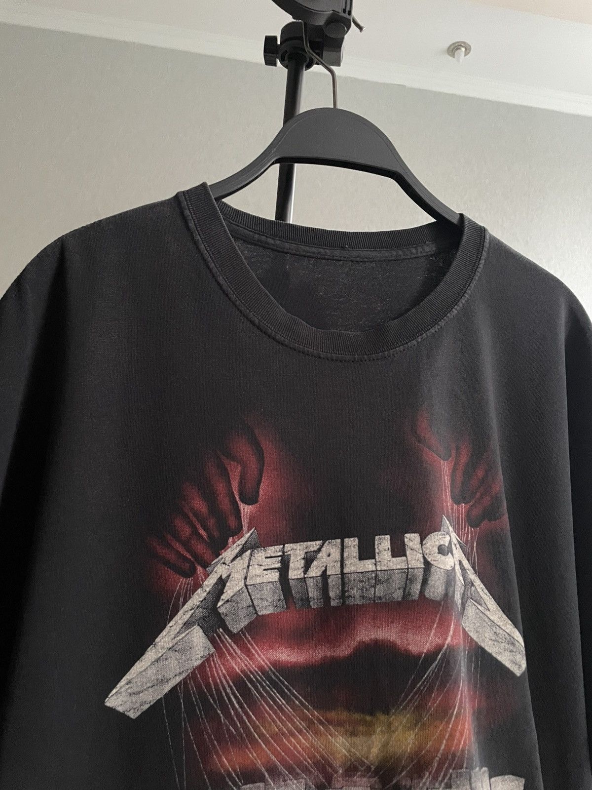Metallica Metallica- 1986 Master Of Puppets: 2017 An Album Promo Tee Size US XL / EU 56 / 4 - 10 Thumbnail