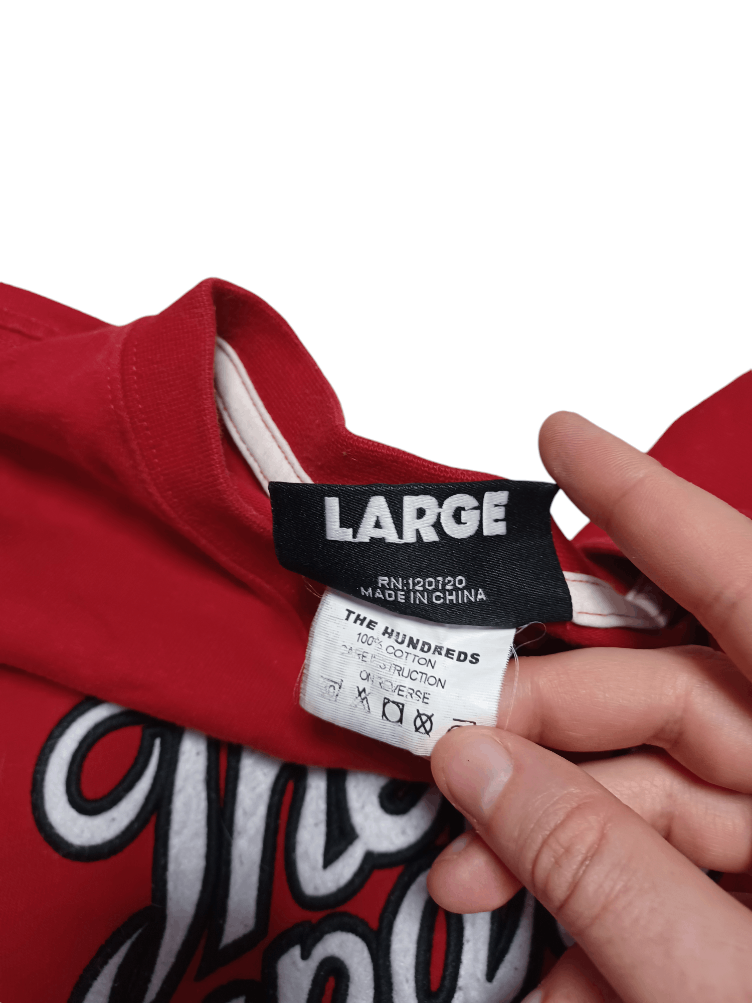 The Hundreds THE HUNDREDS BIGLOGO EMBROIDERED JERSEY STYLE TEE SK8 Size US L / EU 52-54 / 3 - 6 Thumbnail
