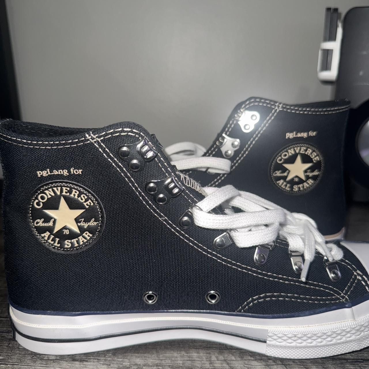 pgLang Converse x Pglang High top sneakers Size US 8.5 / EU 41-42 - 3 Thumbnail