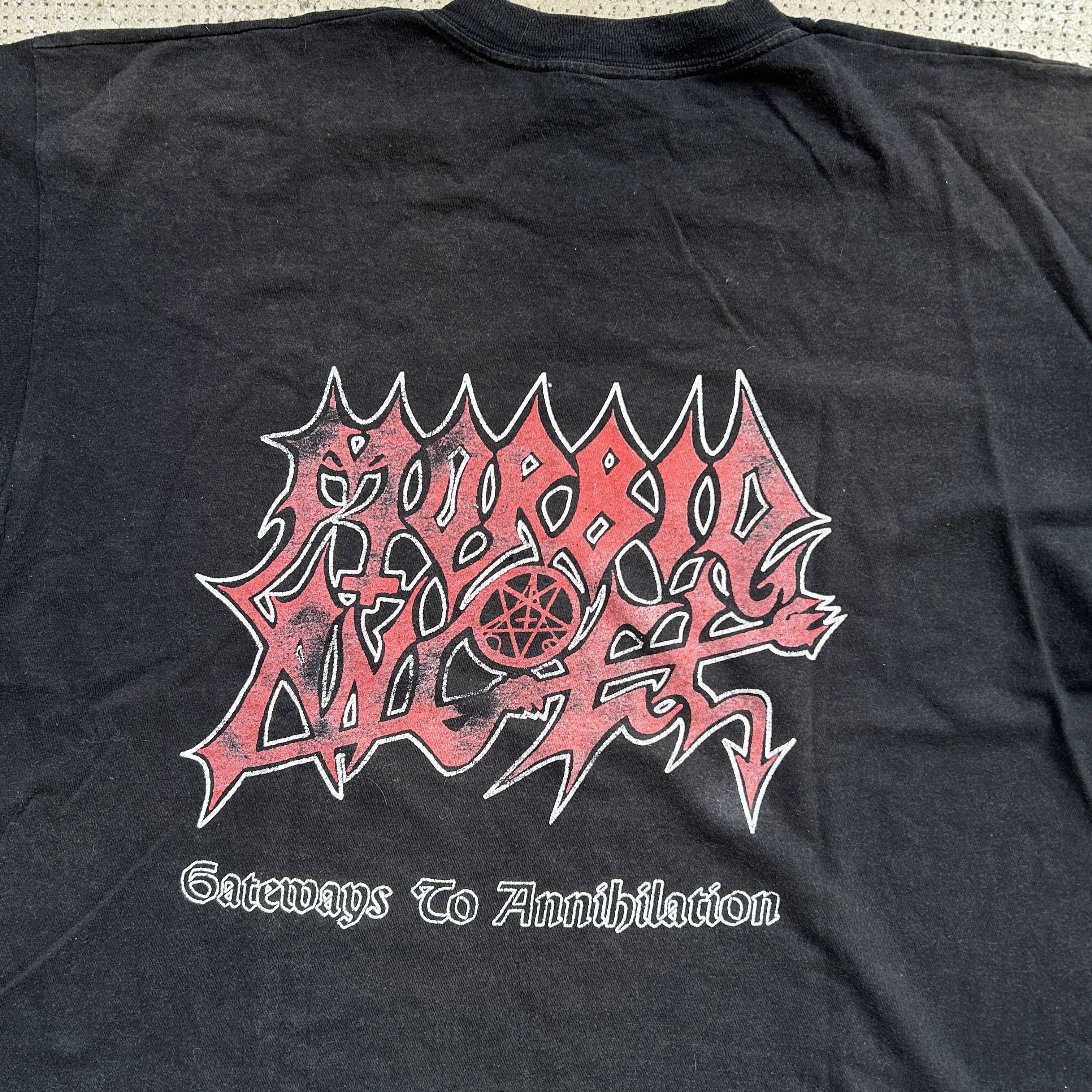 Other Vintage 2000 Morbid Angel Gateway to Annihilation Size US XL / EU 56 / 4 - 7 Thumbnail