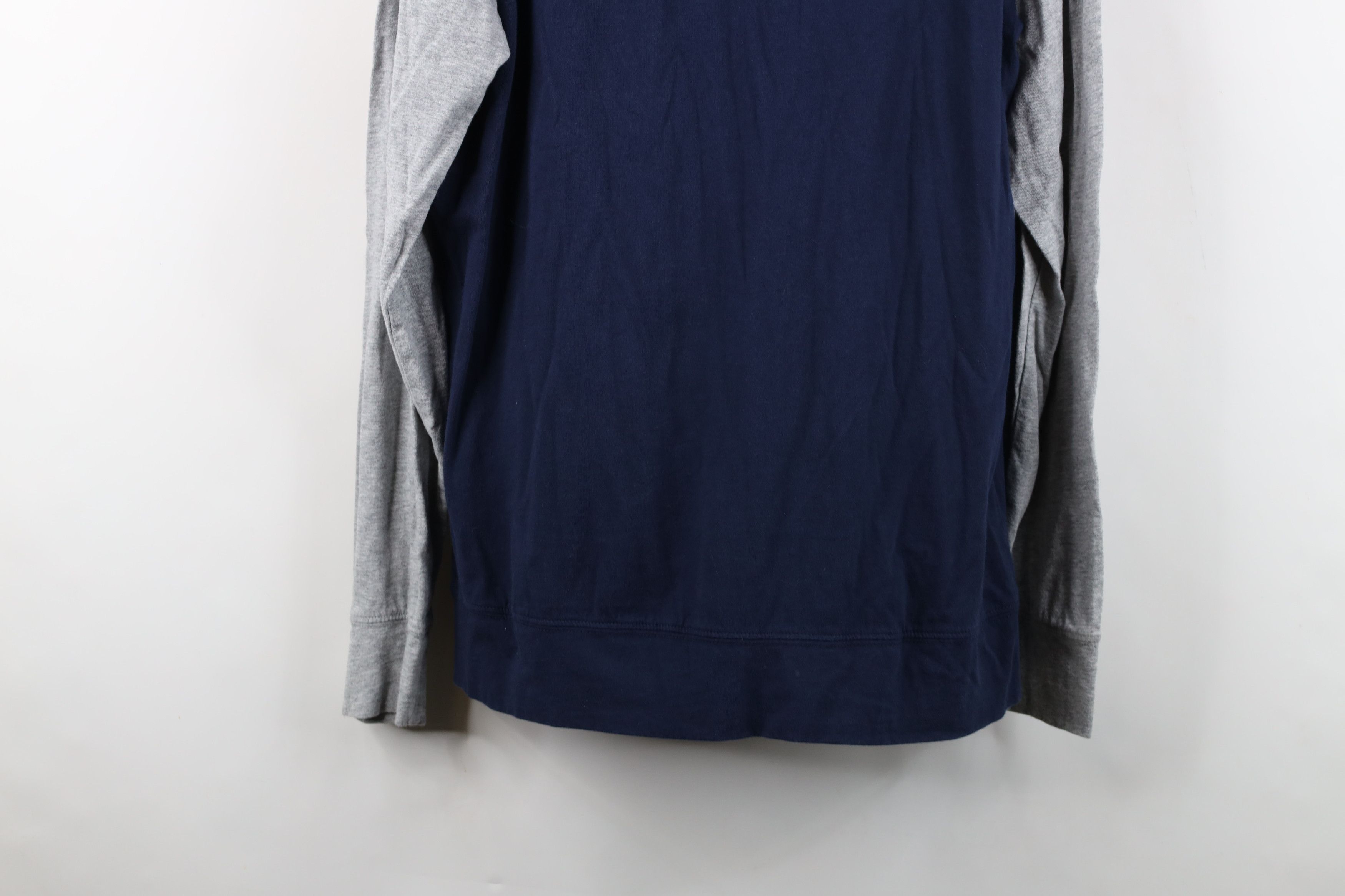 Vintage Vintage Y2K DC Shoes Skateboarding Block Hoodie T-Shirt Blue Size US L / EU 52-54 / 3 - 15 Thumbnail
