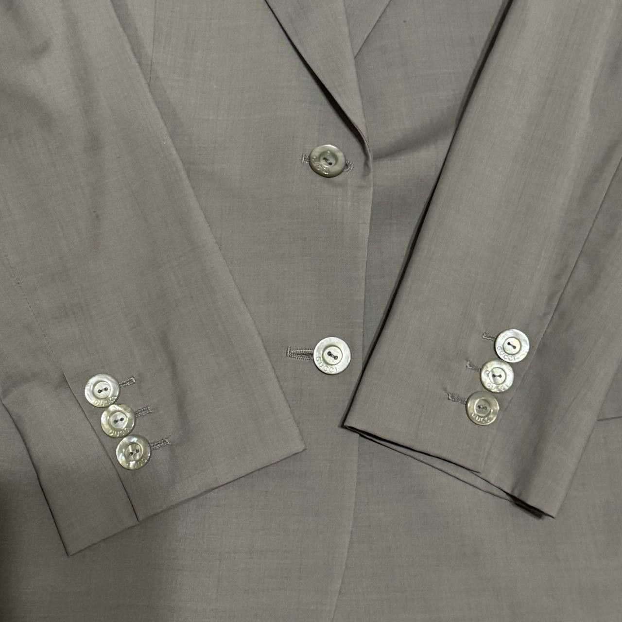 Gucci VIntage Gucci Blazer Jacket Wool Size 40 Size 40S - 2 Thumbnail