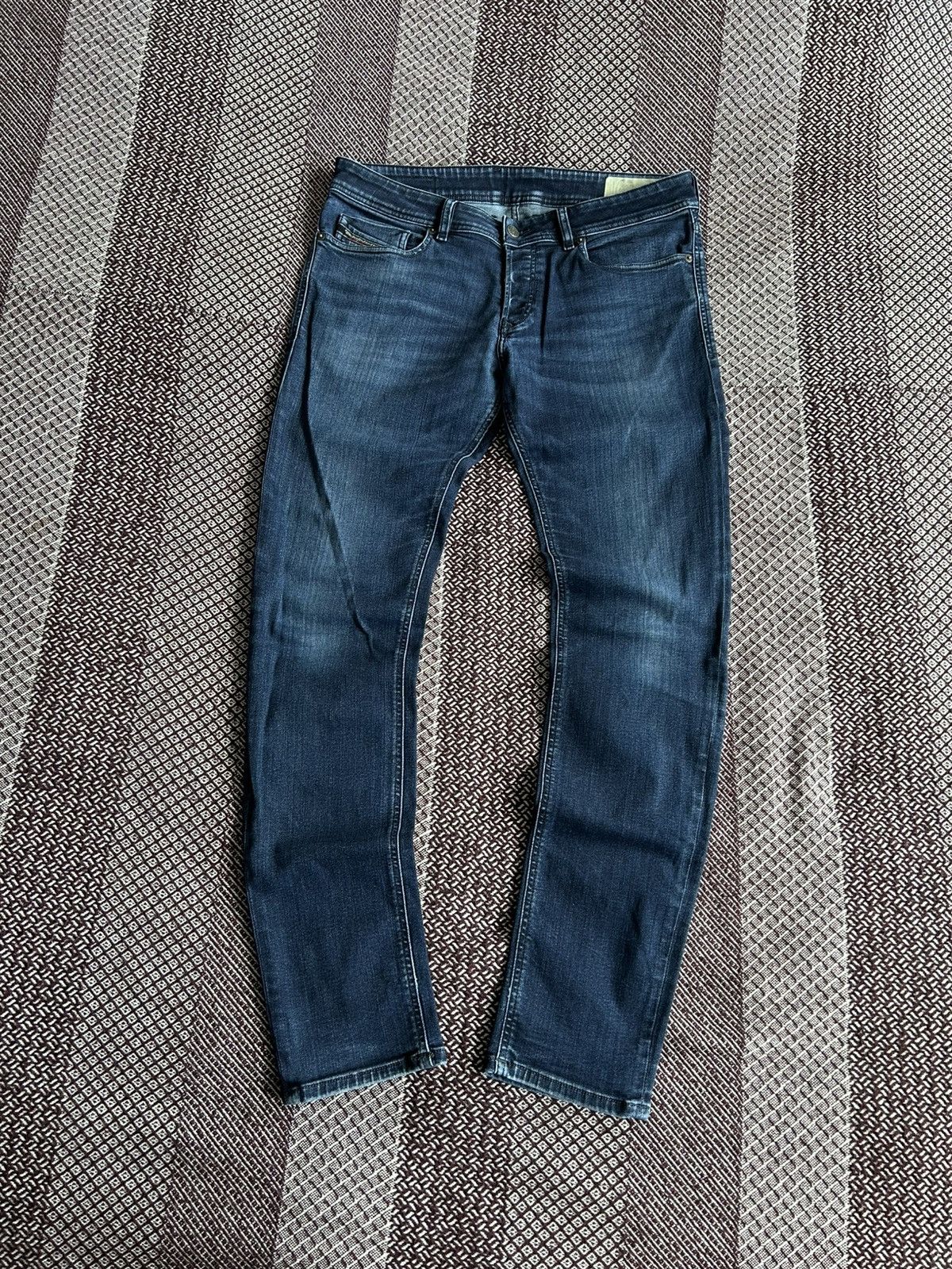 Diesel Diesel Sleenker-X Washed Denim Jeans Size W33 Slim Skinny Size US 33 - 8 Thumbnail