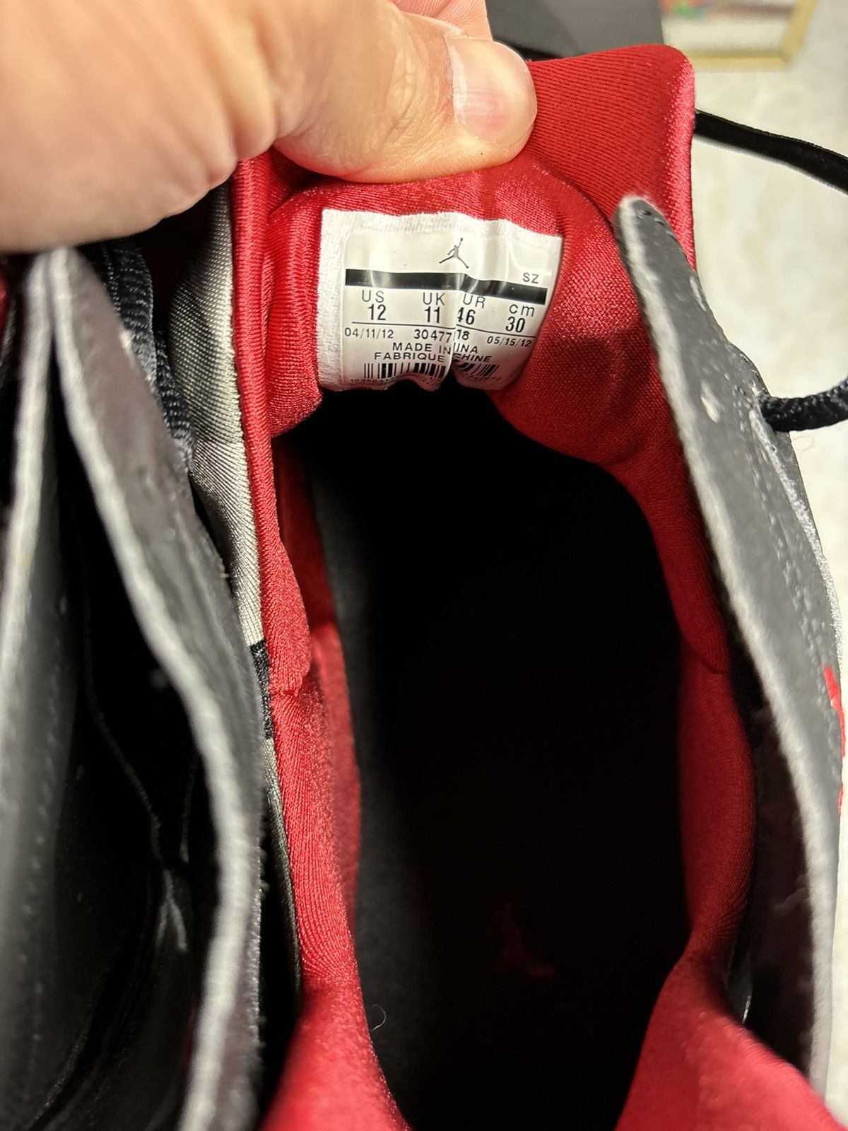 Jordan Brand Air Jordan 7 Retro 2012 raptor Size US 12 / EU 45 - 6 Thumbnail