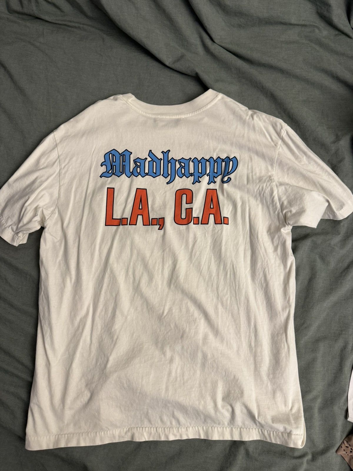 Madhappy MadHappy white logo tee Size US XL / EU 56 / 4 - 5 Thumbnail
