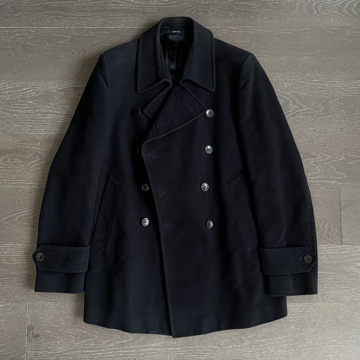 Gucci Vintage Navy Peacoat Size 54R Size US L / EU 52-54 / 3 - 1 Thumbnail