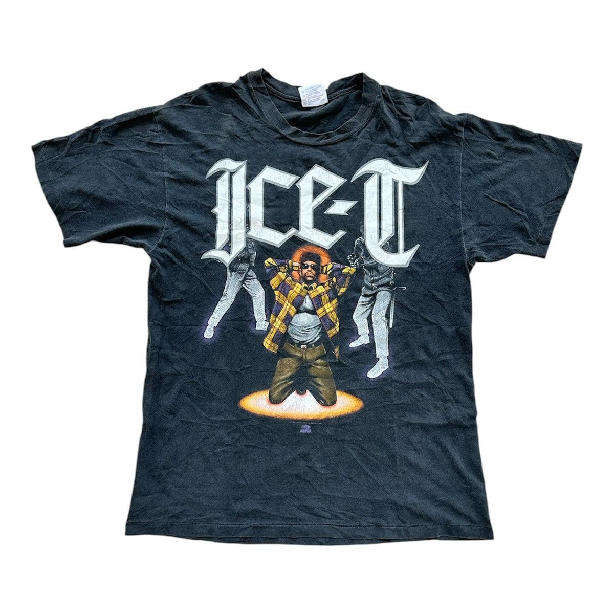 Rap Tees Vtg 90s Ice T Original Gansters rap tees Size US L / EU 52-54 / 3 - 1 Thumbnail