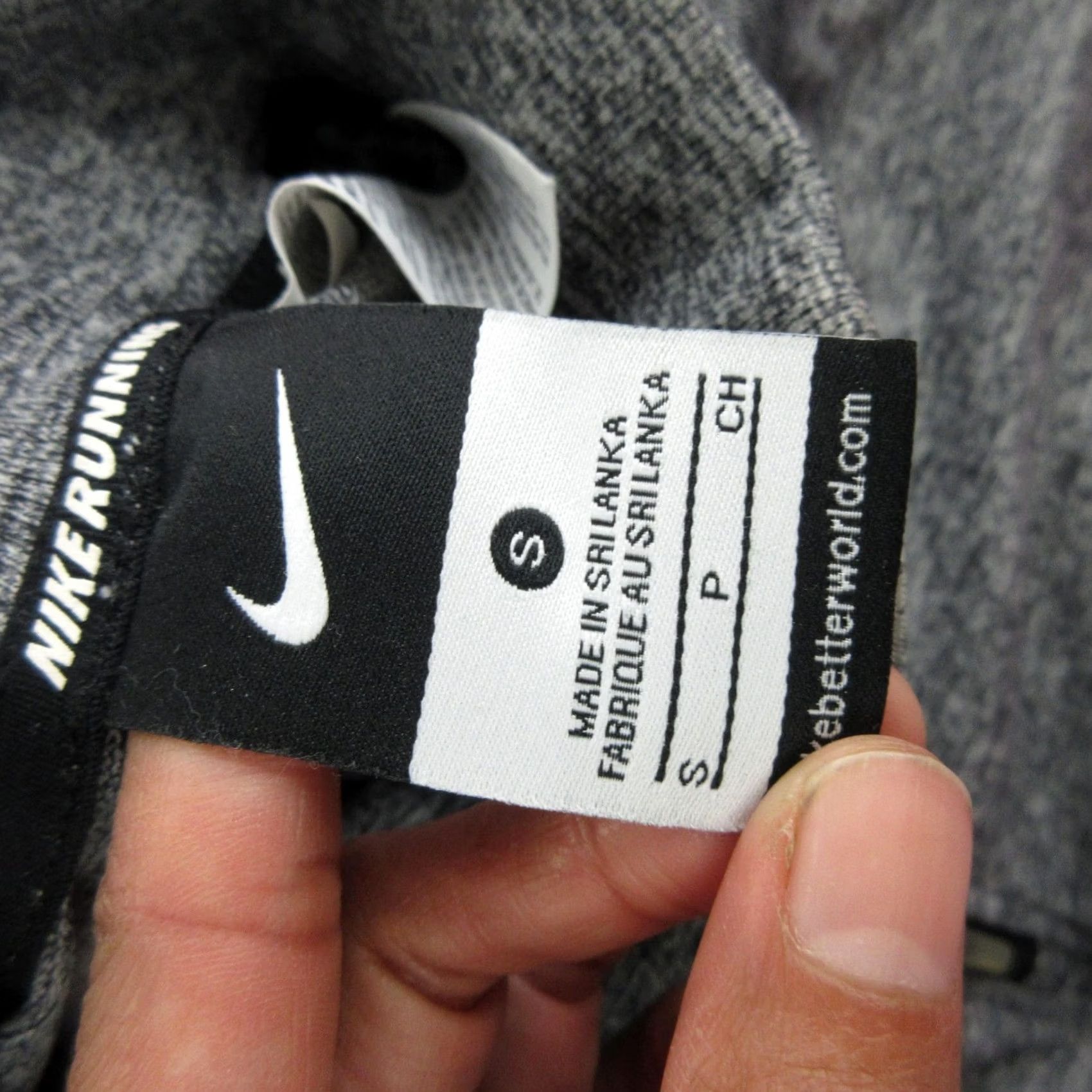 Nike Nike Running Shirt Womens Small Gray 1/4 Zip Long Sleeve Athletic Top Workout Size S / US 4 / IT 40 - 6 Thumbnail