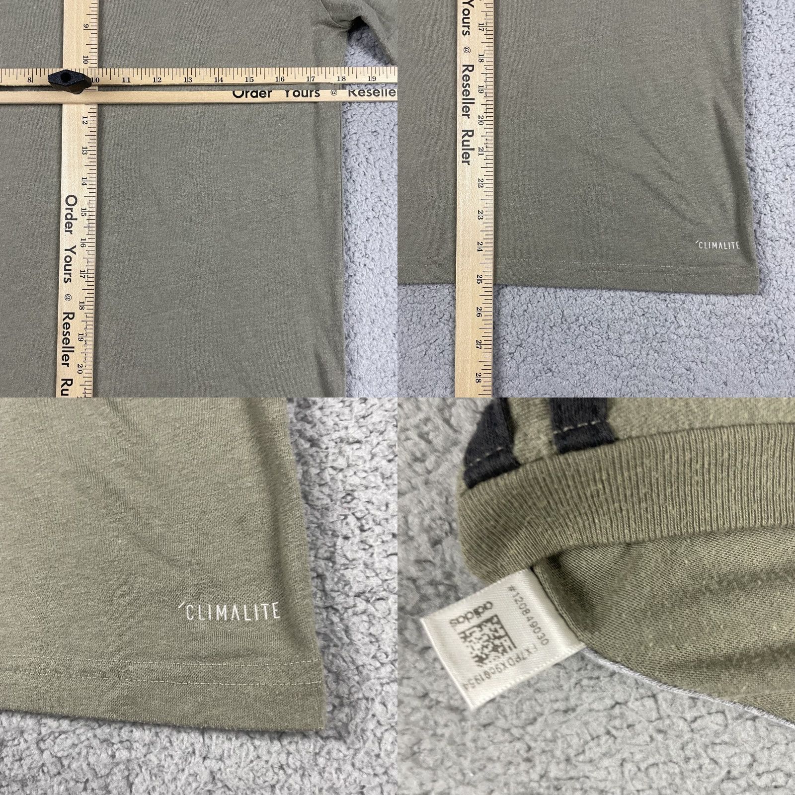 Adidas Adidas T-shirt Adult Small Ultimate 2.0 Workout Light Green Three Stripes Shirt Mens S Green Ultimates 2.0 Size US S / EU 44-46 / 1 - 8 Thumbnail