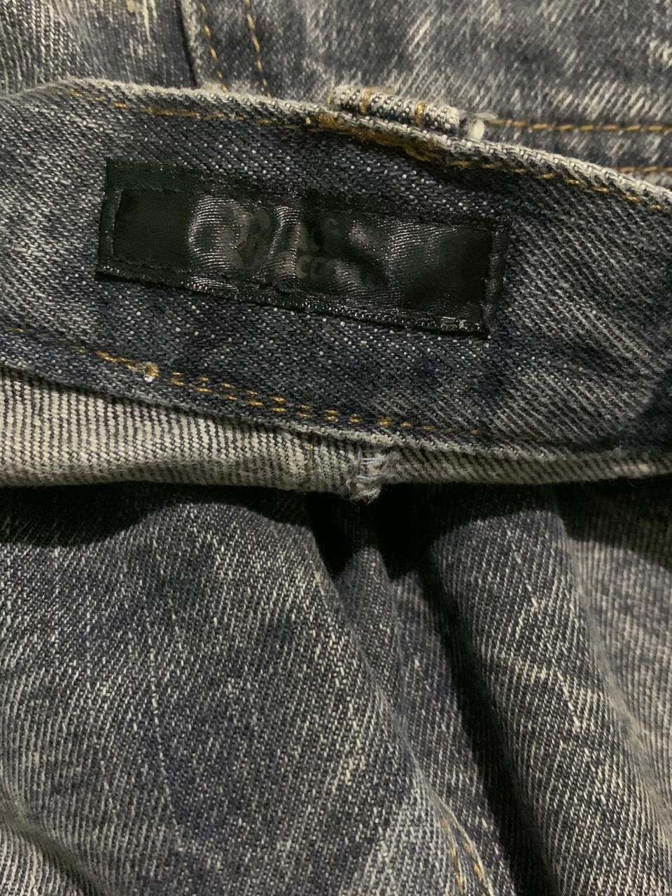 Hysteric Glamour × Japanese Brand × PPFM Japanese brand black baccara distressed flare jeans Size US 32 / EU 48 - 4 Thumbnail