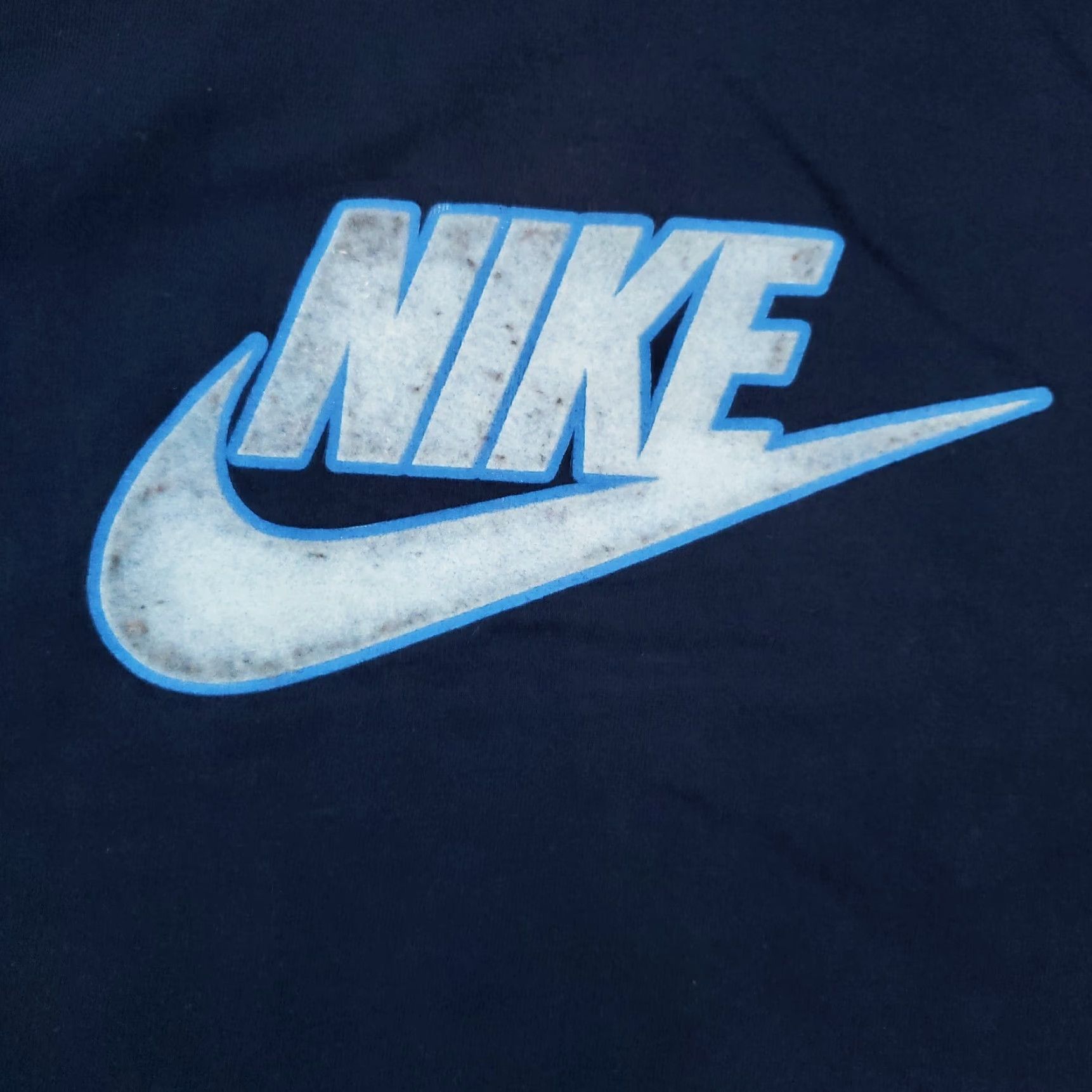 Nike Nike Mens Blue Short Sleeve Crew Neck T-Shirt Extra Large Cotton Size US XL / EU 56 / 4 - 7 Thumbnail