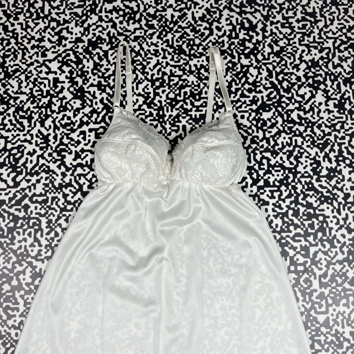 Vintage Vintage 90s Sexy Nightie Sleep Wear Dress Retro Y2K Style Size M / US 6-8 / IT 42-44 - 5 Thumbnail