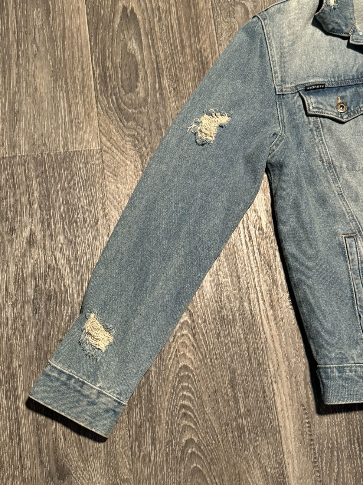 Other Pacsun Distressed Denim Hoodie Size US M / EU 48-50 / 2 - 2 Thumbnail