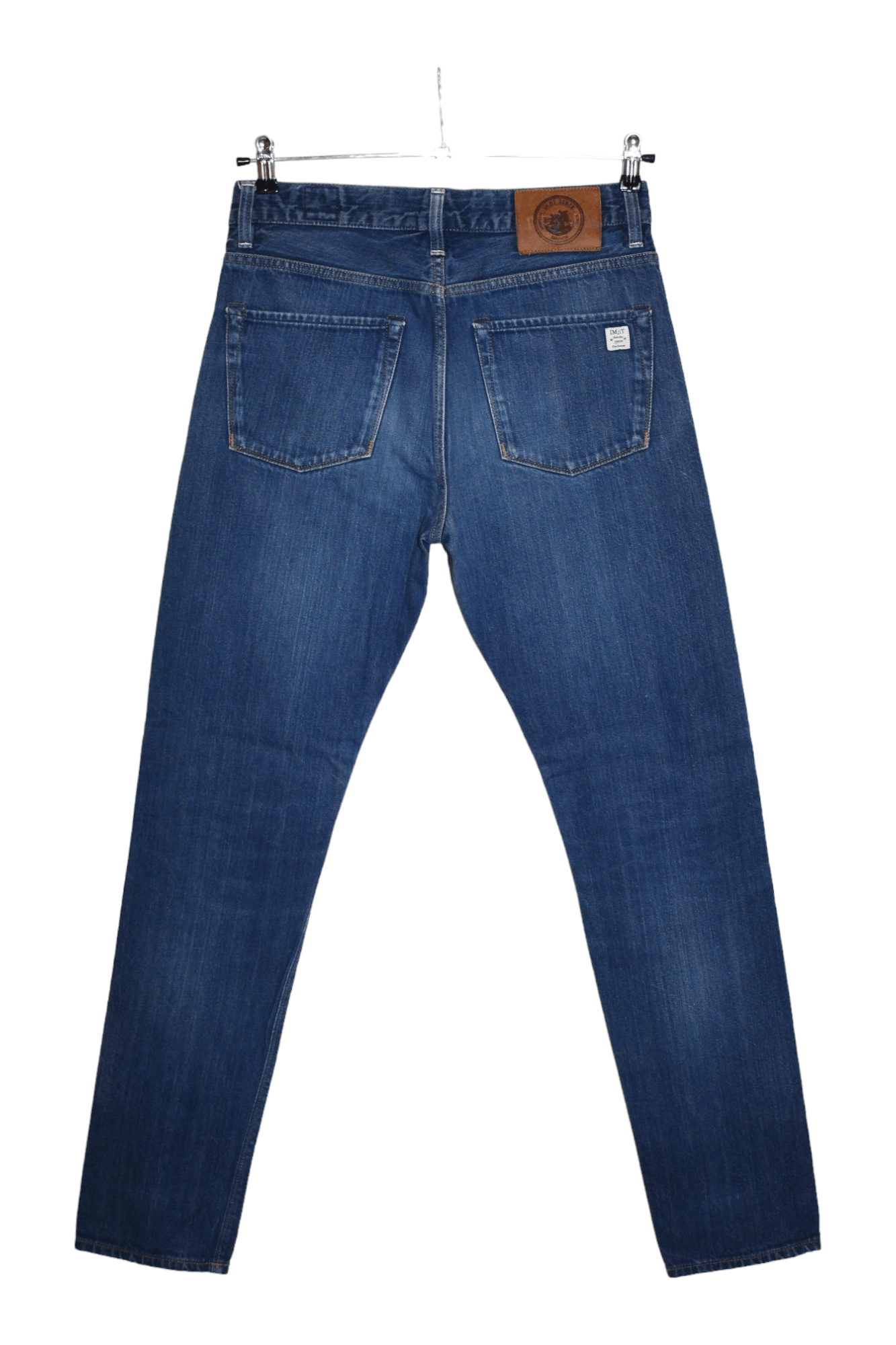 Blue Blue Japan IMjiT35020 803 F18 AGHI STRETTI 14oz selvedge natural indigo Size US 32 / EU 48 - 18 Thumbnail