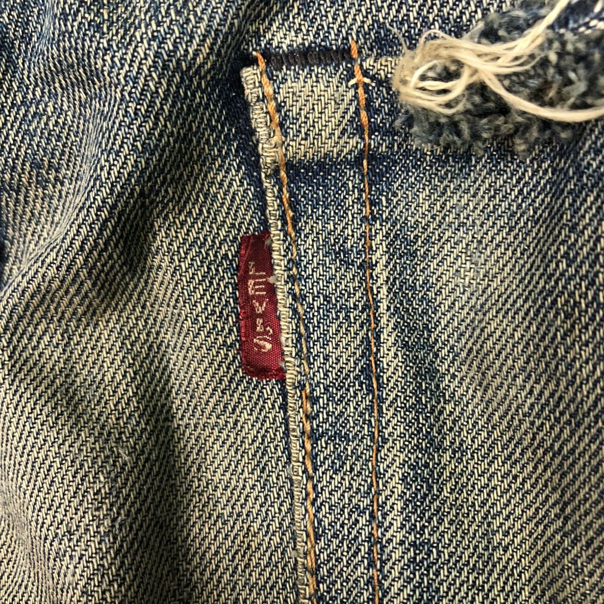 Levi's 🔥VINTAGE REPRODUCTION LEVI’S BIG E REDLINE DENIM LOT 501 Size US 34 / EU 50 - 17 Thumbnail