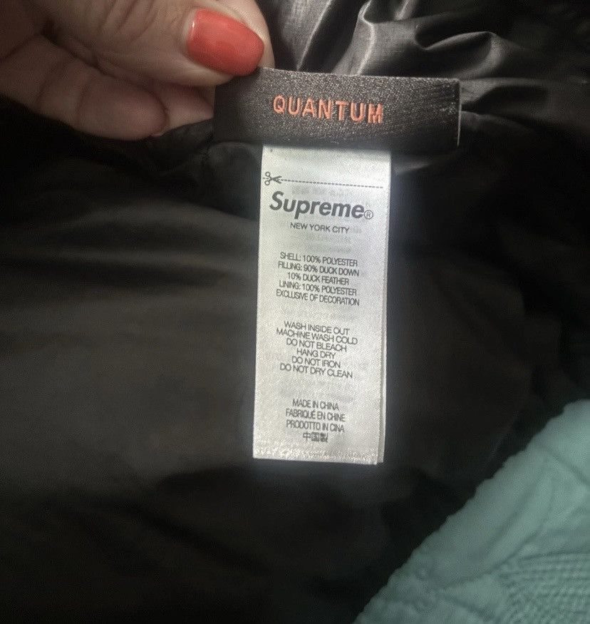 Supreme SUPREME Men's Puffer Jacket (700- Fill Down) Black, size M Size US M / EU 48-50 / 2 - 6 Thumbnail