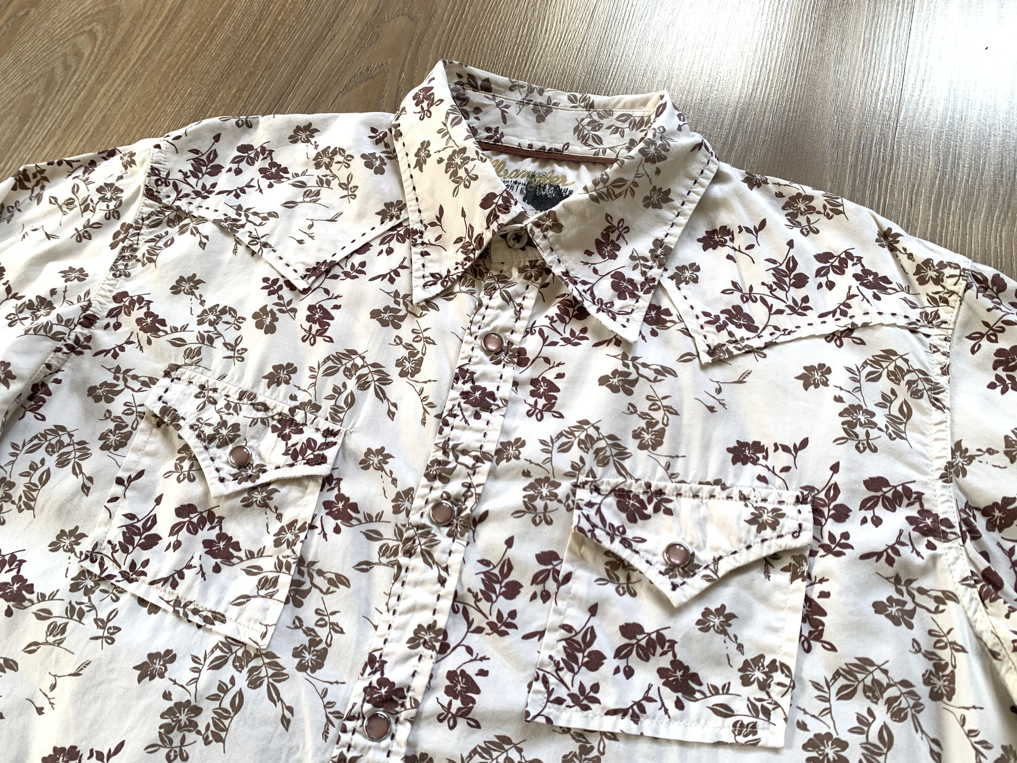 Wrangler Wrangler Vintage Western Long Sleeve Printed Shirt Size US M / EU 48-50 / 2 - 4 Thumbnail