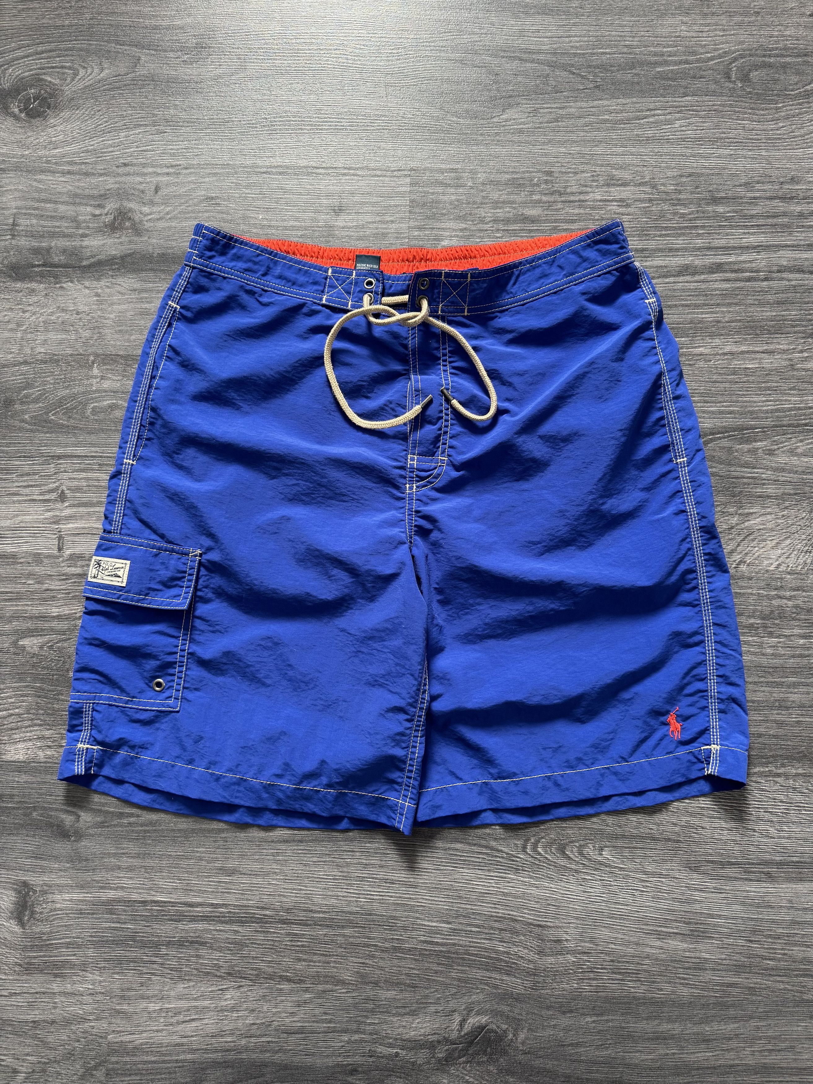 Polo Ralph Lauren Vintage Polo Ralph Lauren Nylon Shorts Casual Streetwear Size US 32 / EU 48 - 1 Thumbnail