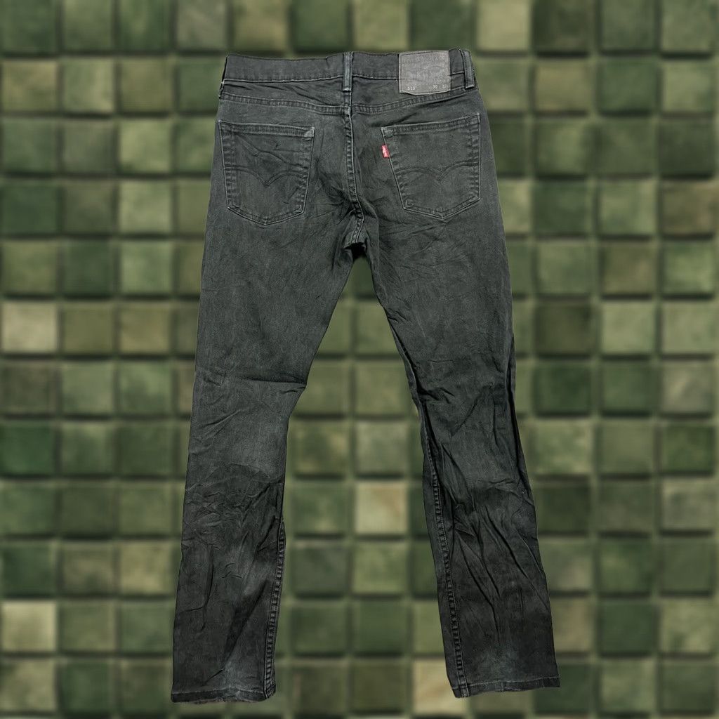Levi's VINTAGE Levi’s 513 Jeans Mens Black Slim Fit Straight Leg Distressed 30x32 USA 90s Logo Mens Size US 30 / EU 46 - 1 Thumbnail