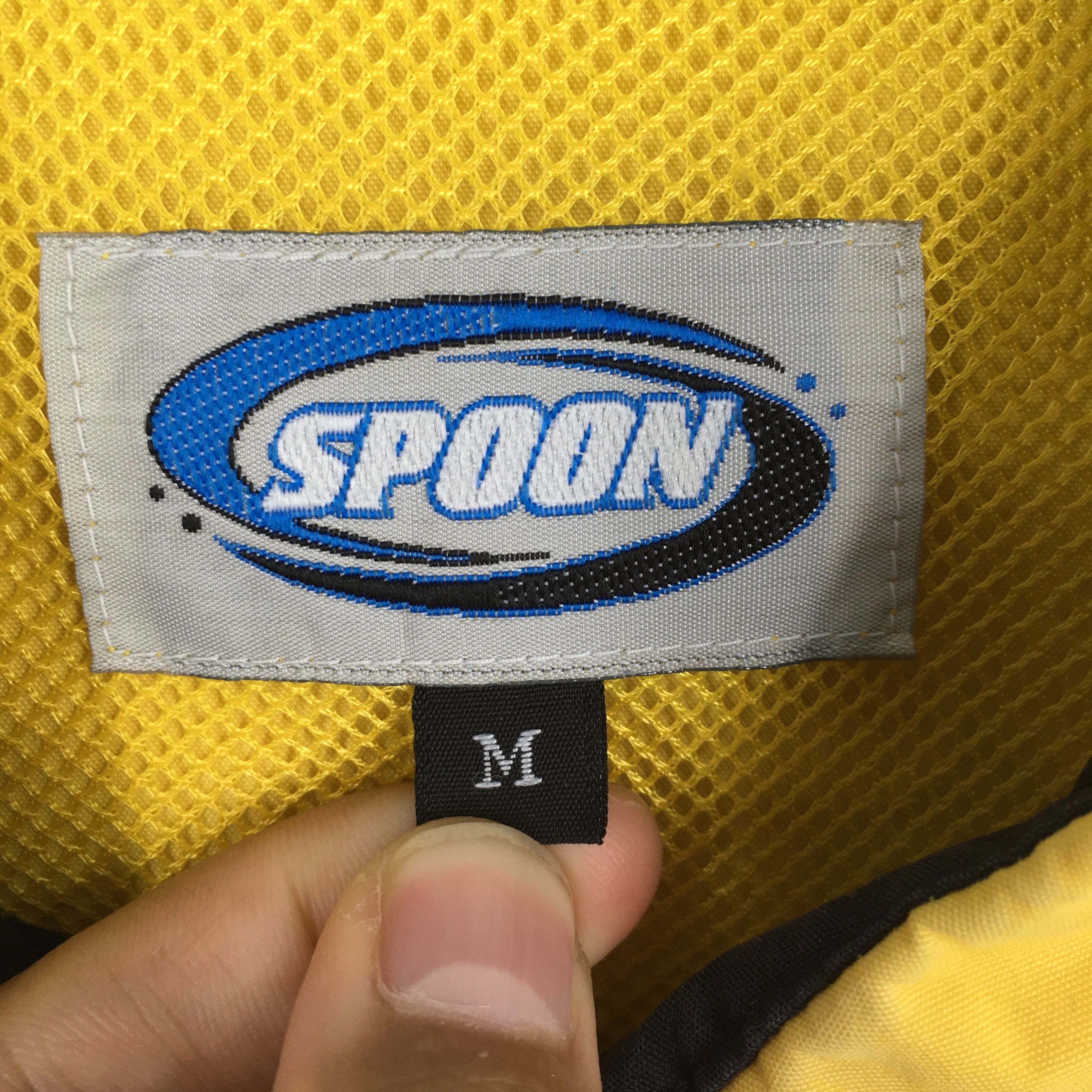 Honda × Spoon Vintage Spoon Honda Racing Team Yellow Shirt Medium Size US M / EU 48-50 / 2 - 5 Thumbnail