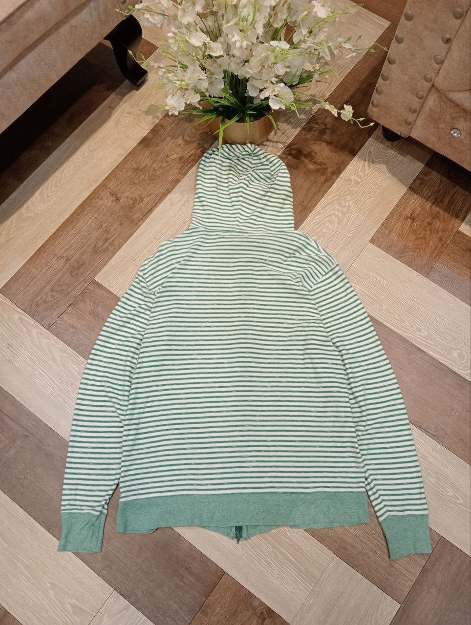 CABANE de ZUCCa ISSEY MIYAKE CABANE DE ZUCCA VINTAGE STRIPES HOODIE - SIZE M Size US M / EU 48-50 / 2 - 6 Thumbnail