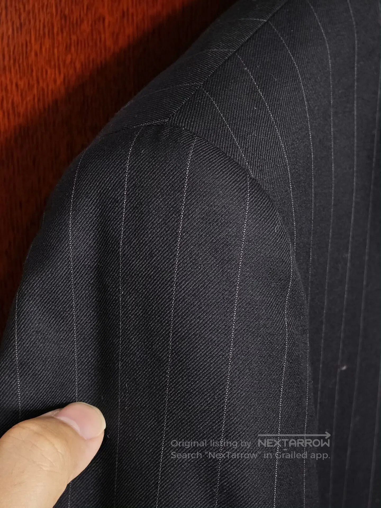 Custom Tailored Italian Wool Blazer.