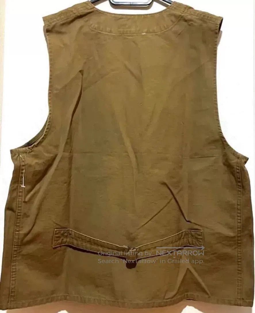 RRL Ralph Lauren vintage double rl khaki canvas hunting vest. Size US XL / EU 56 / 4 - 6 Thumbnail