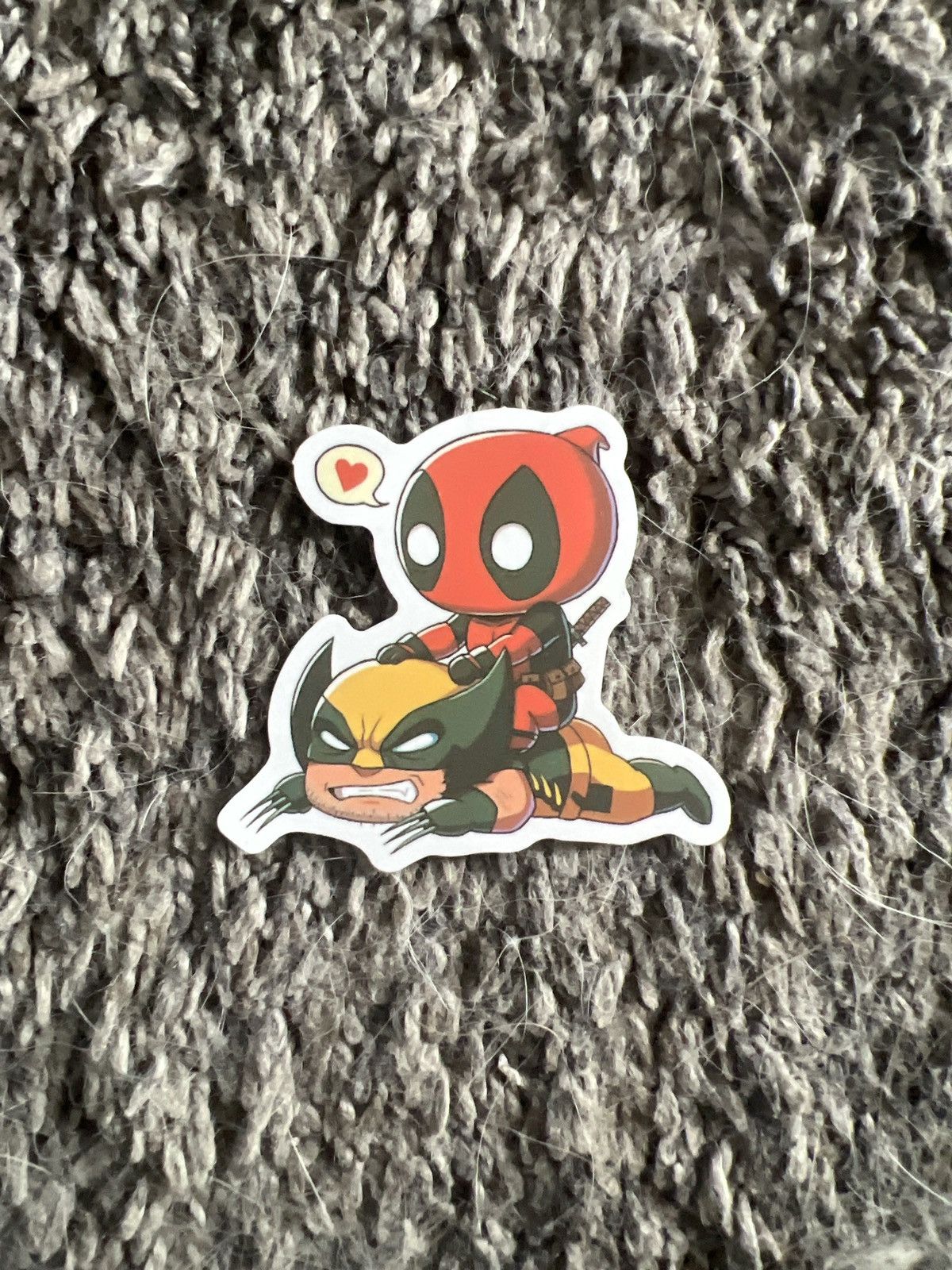 Marvel Comics × Wolverine Marvel Deadpool And Wolverine Sticker Size ONE SIZE - 1 Thumbnail