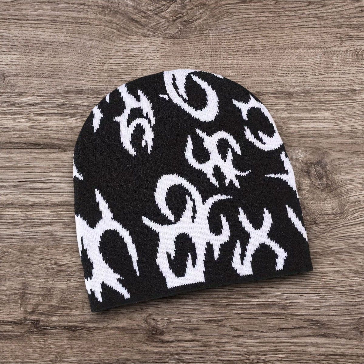 The Unbranded Brand Opium Avantgarde ALT Grunge Tribal Beanie Hat Size ONE SIZE - 1 Preview