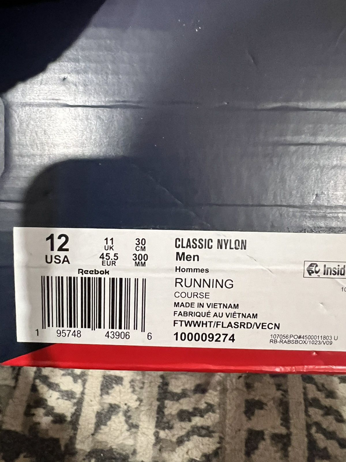 Reebok Reebok Red Classics Size US 12 / EU 45 - 14 Thumbnail