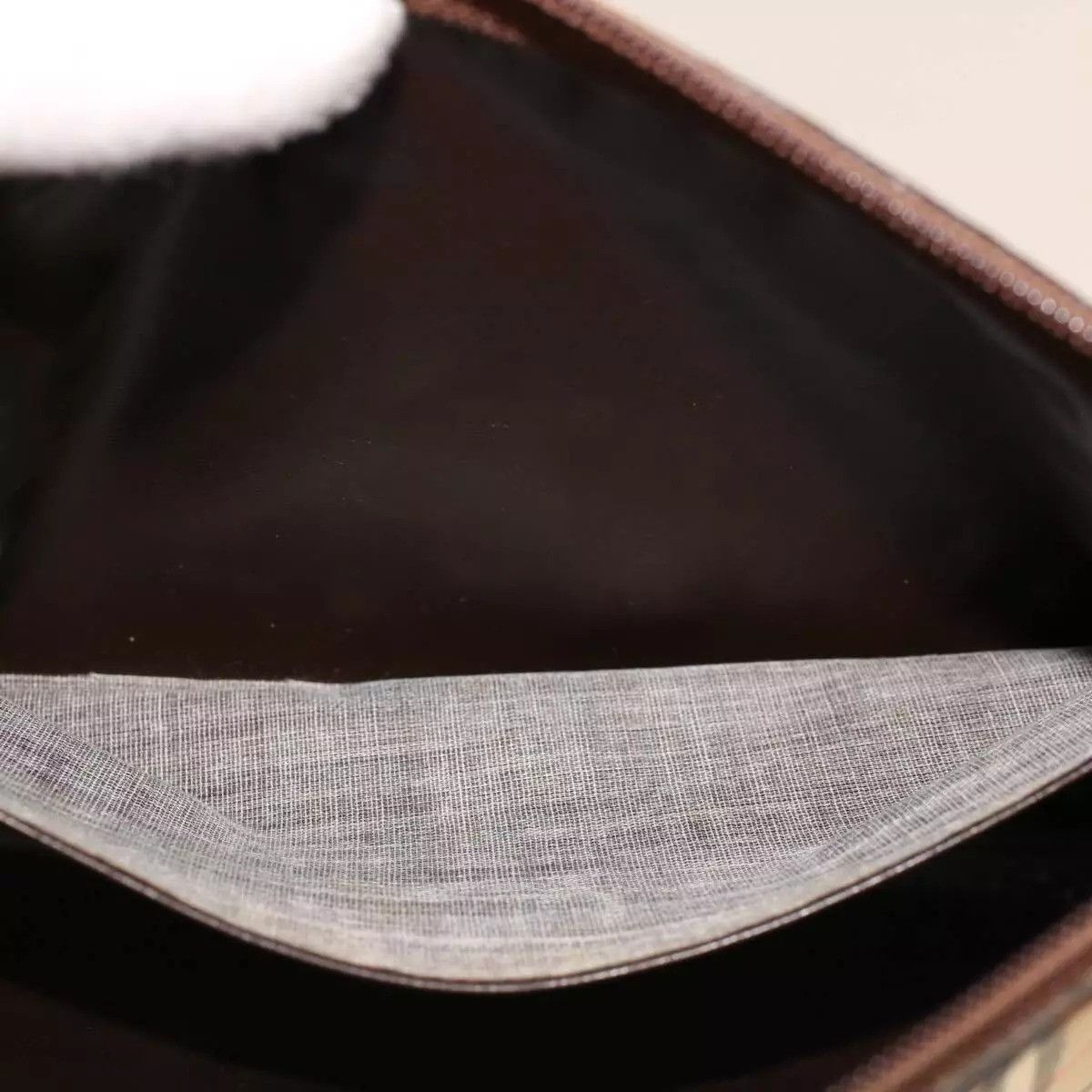 Burberry Burberrys Nova Check Clutch Bag Nylon Beige Auth Size ONE SIZE - 7 Thumbnail