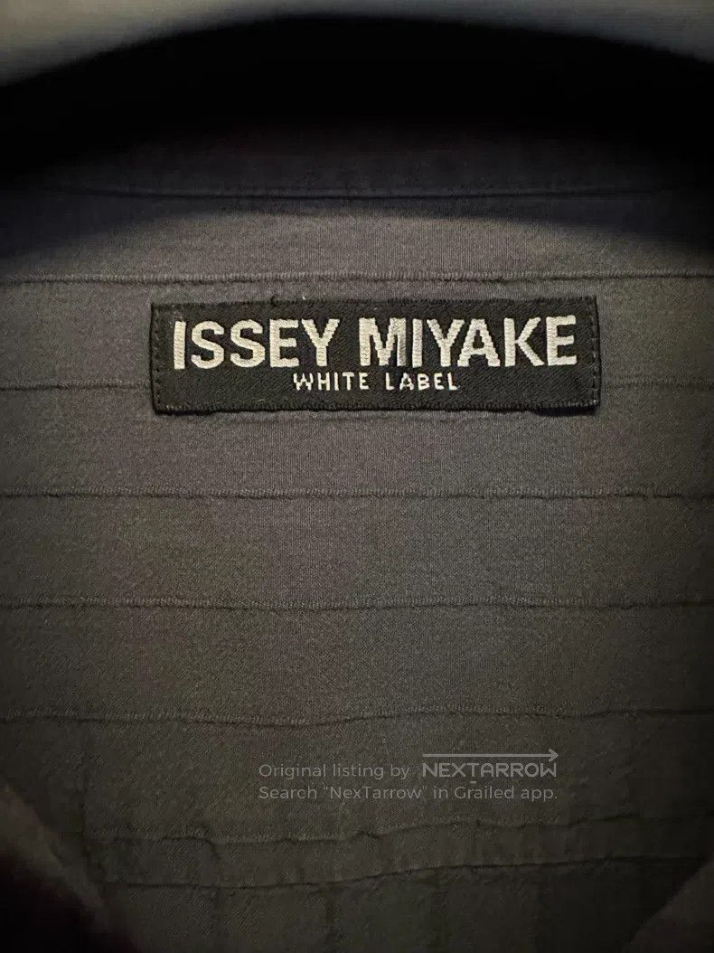 Issey Miyake Issey Miyake size:one size Striped Half-Collar Long Sleeve Size XXS / US 00 / IT 34 - 3 Thumbnail
