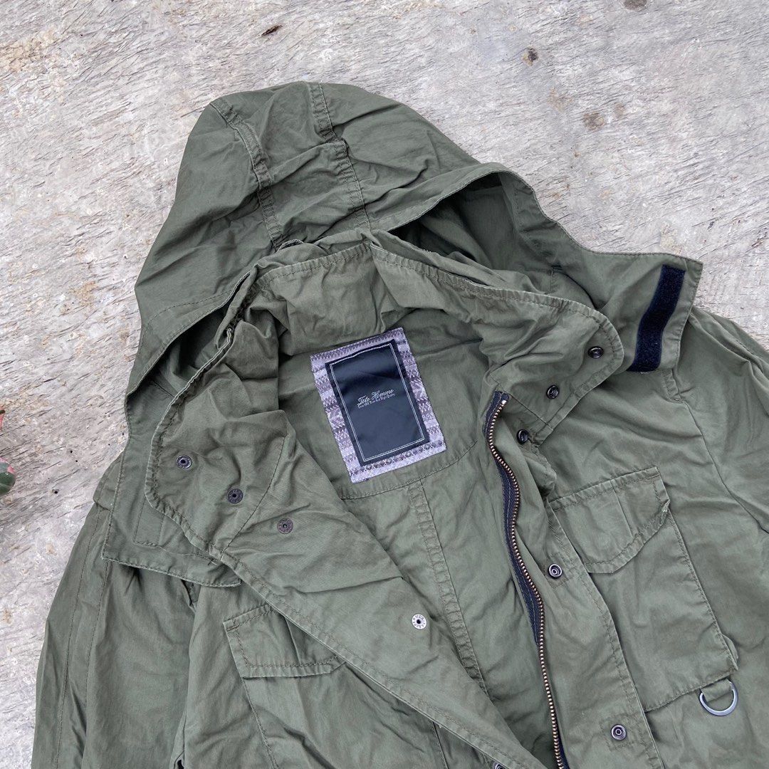 Issey Miyake × Japanese Brand × Tete Homme Tete Homme Japan M- 65 Style Utility Jacket Size US L / EU 52-54 / 3 - 3 Thumbnail