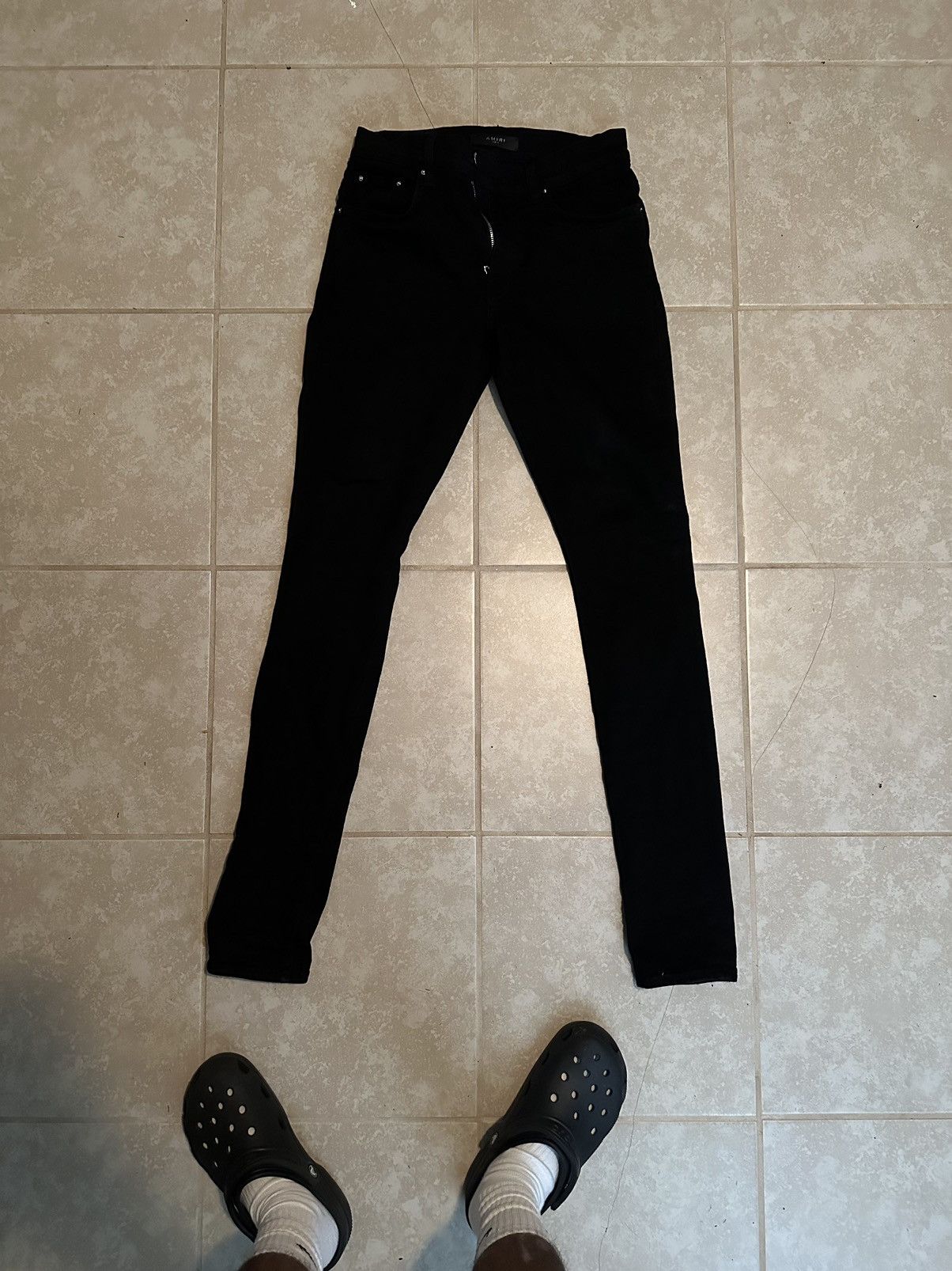 Amiri Black Amiri jeans Size US 30 / EU 46 - 1 Thumbnail