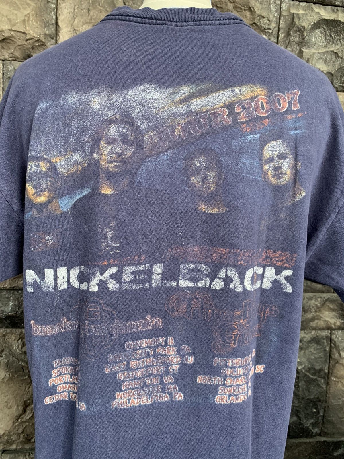 Band Tees Vintage Nickelback Tour Rock Band T shirt Size US L / EU 52-54 / 3 - 6 Thumbnail