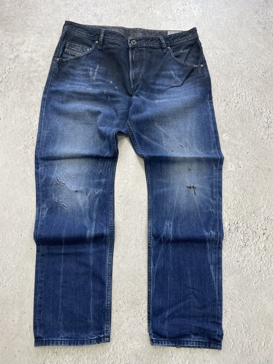 Diesel Diesel washed Distressed y2k jeans pants hype Size US 34 / EU 50 - 2 Thumbnail