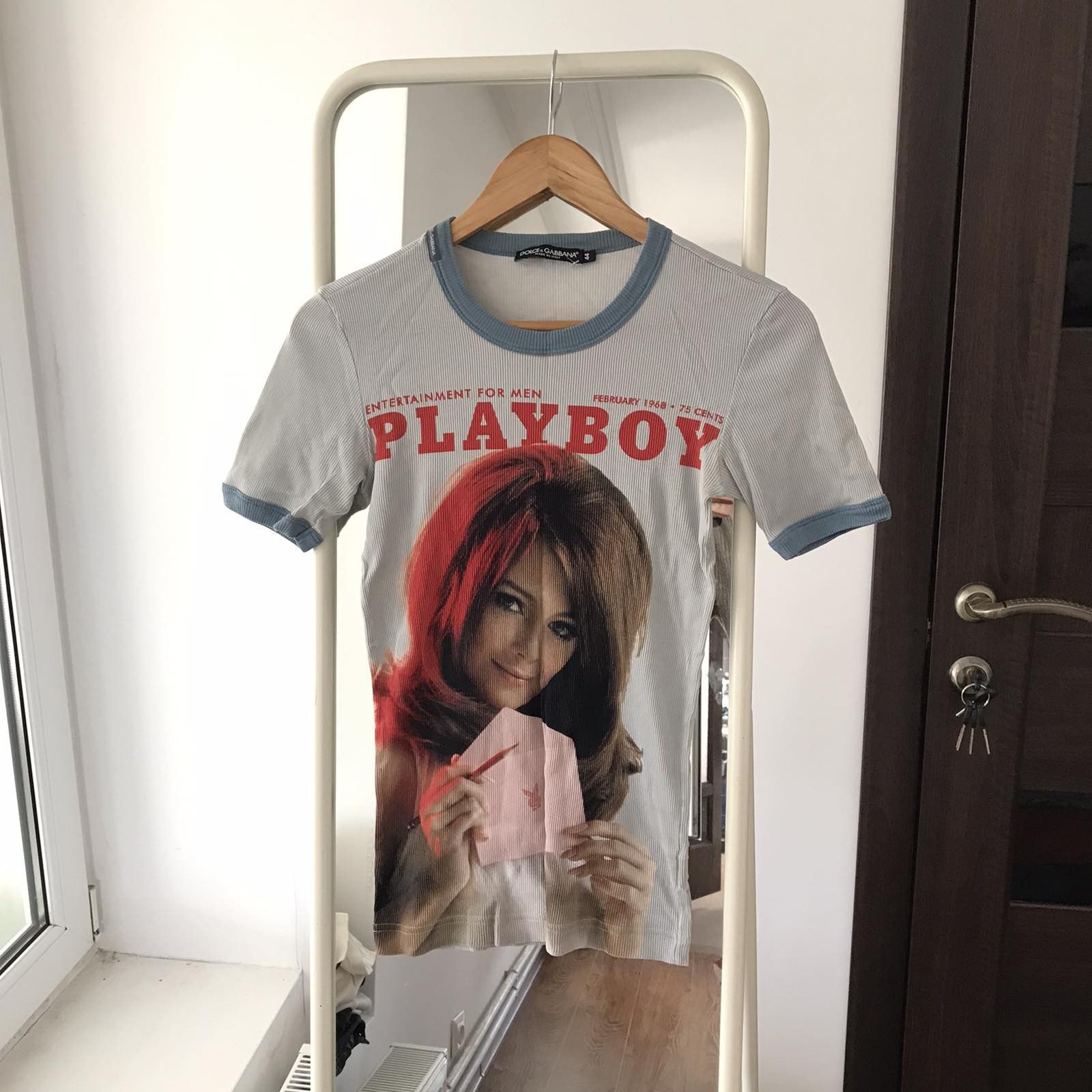 Lookastic Dolce Gabbana Playboy T Shirt Dolce Gabbana 