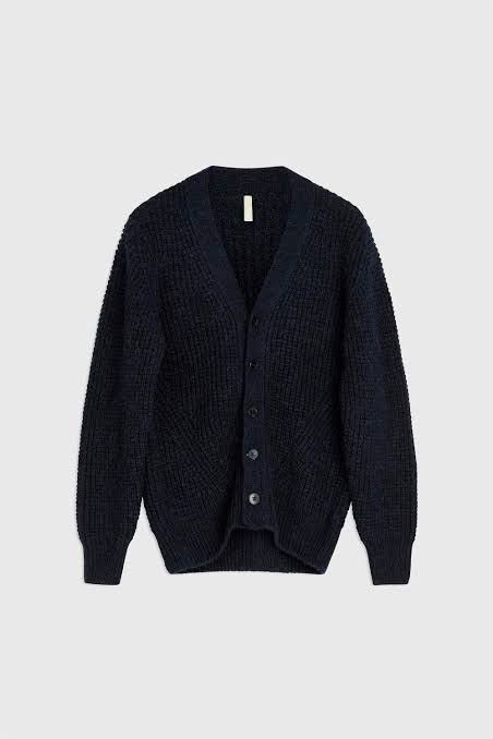 image of Sunflower Navy John Cardigan, Men's (Size Small)