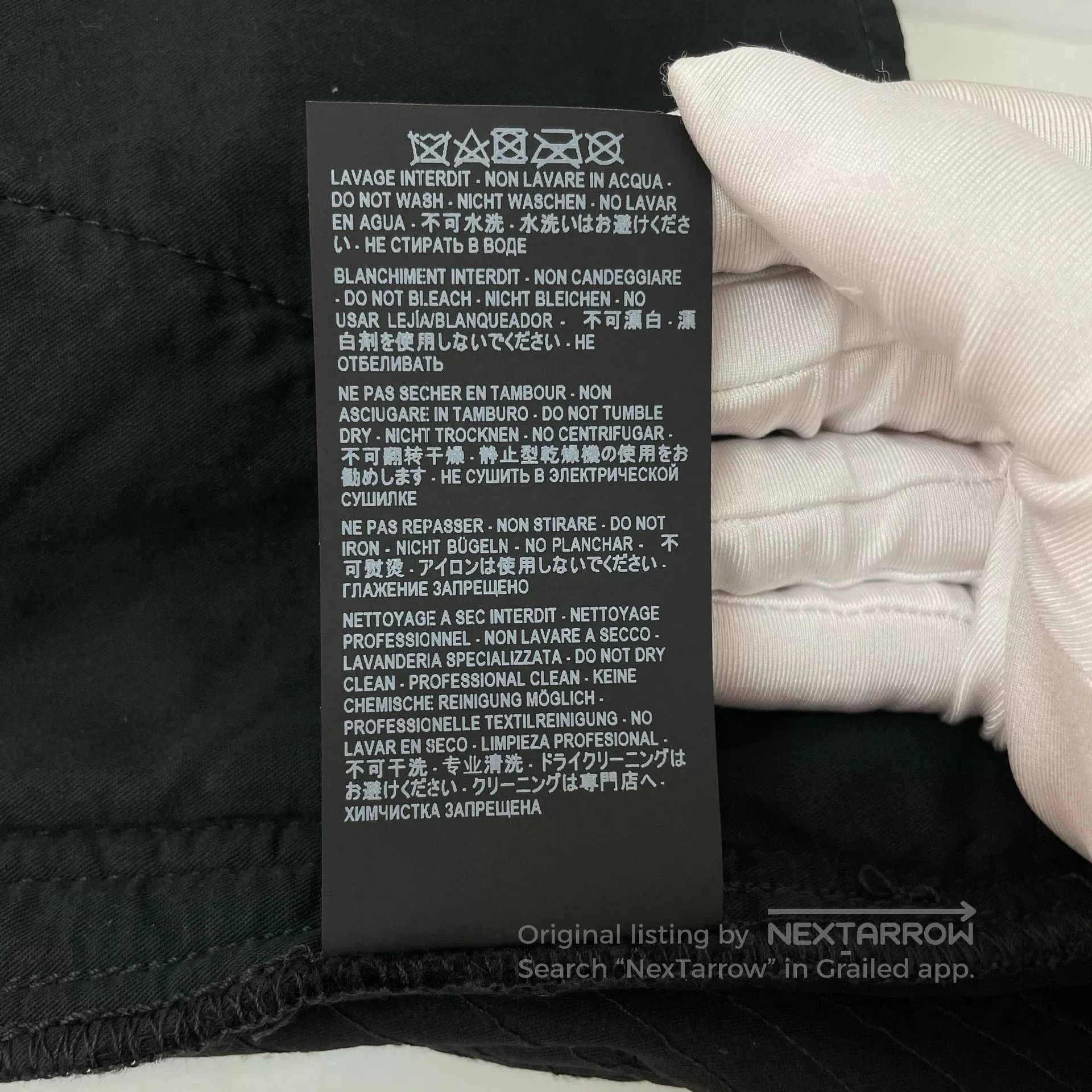 Saint Laurent Paris Saint Laurent Black Shorts. Size 27" / US 4 / IT 40 - 9 Thumbnail