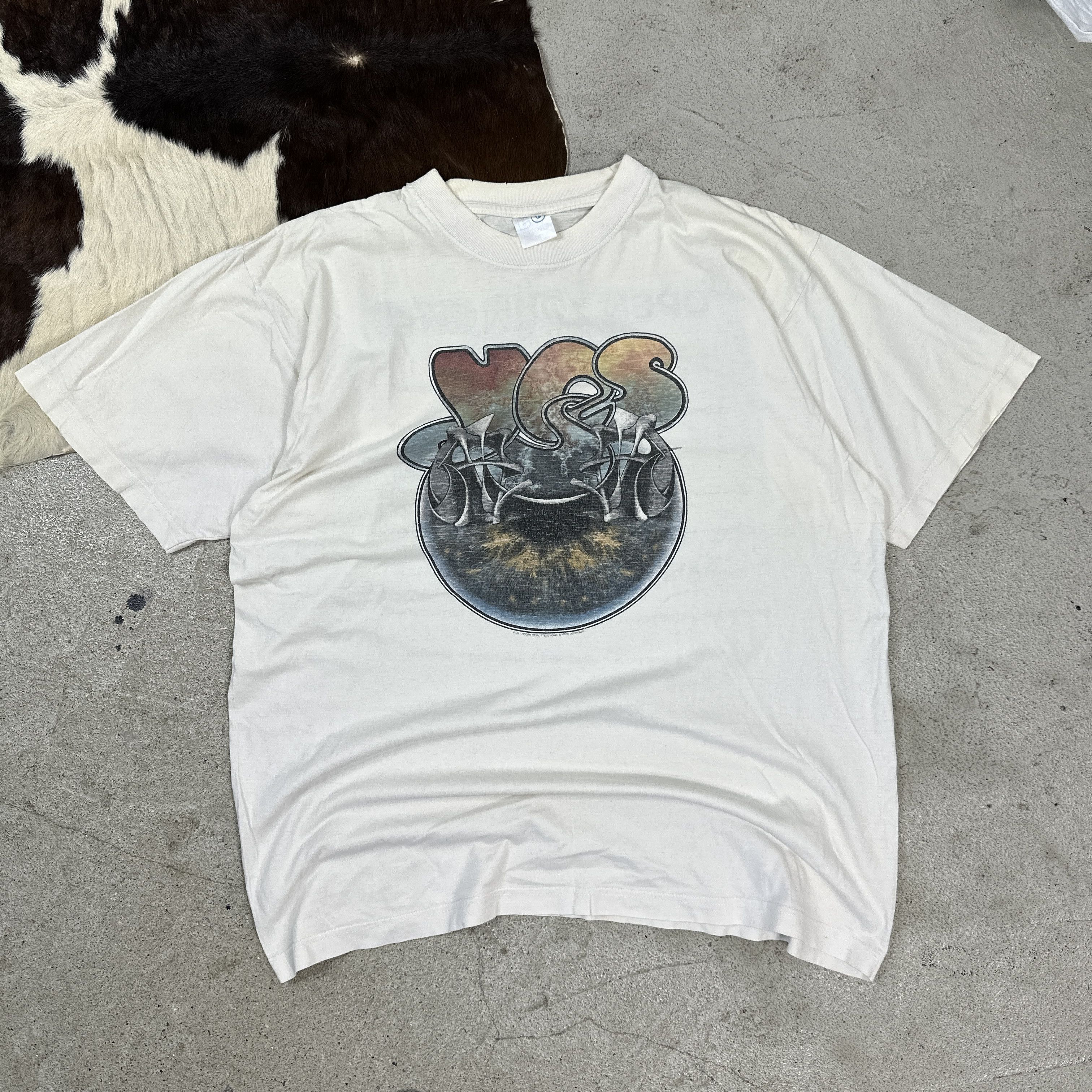 Vintage Vintage 90s Too Much Sex Makes Your Eyes Go Fuzzy Tee 