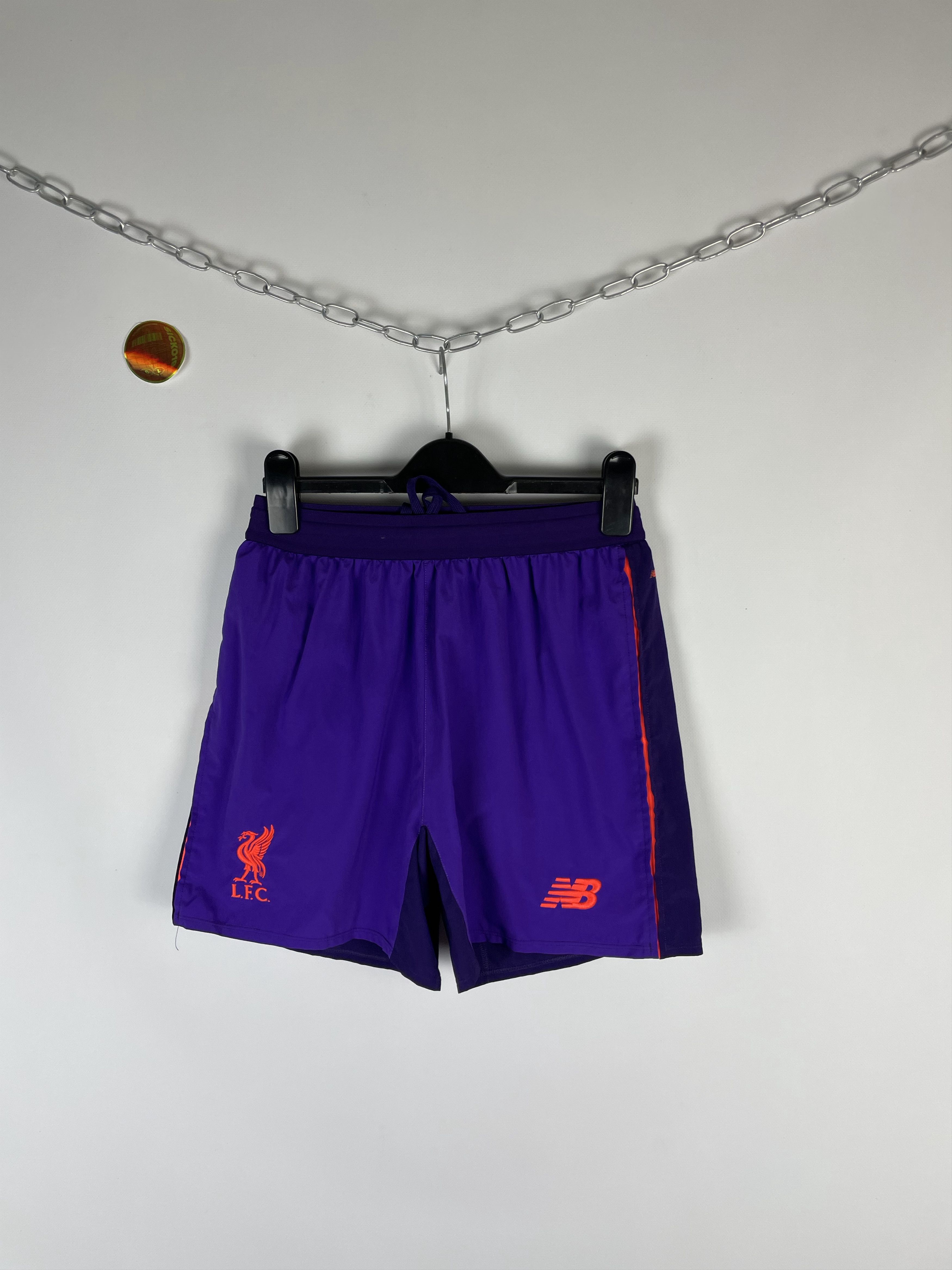 New Balance Vintage New Balence Liverpool Shorts Soccer Footbal Size US 30 / EU 46 - 3 Thumbnail