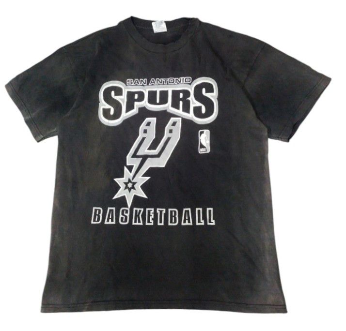 Vintage Vtg Tnd San Antonio Basketball Jersey Tshirts Size US L / EU 52-54 / 3 - 1 Thumbnail