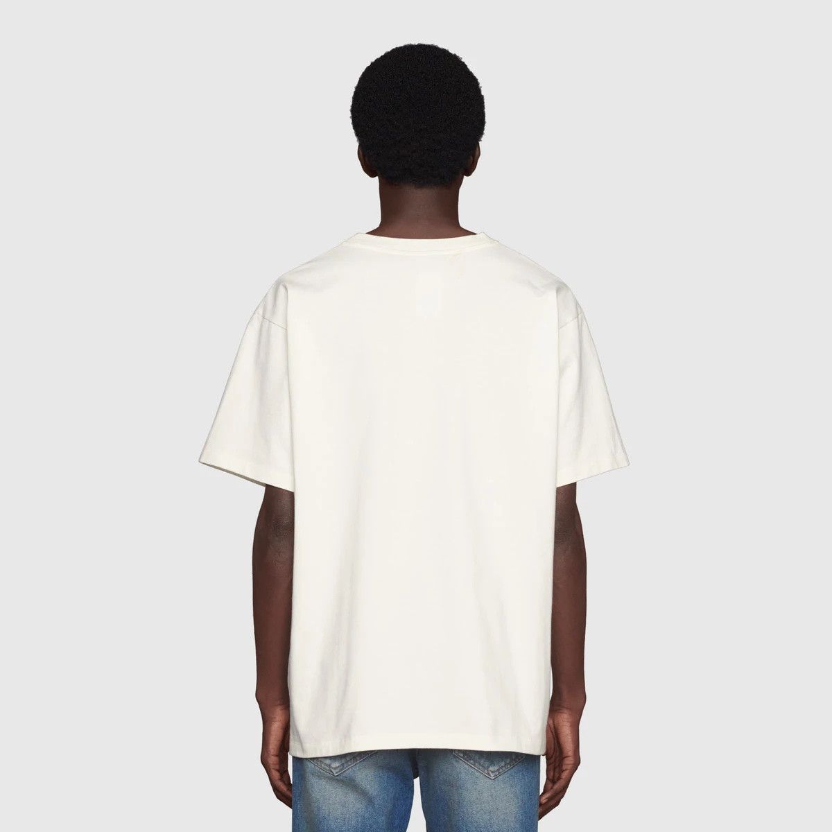 Gucci o1mt1gz0725 "Original Gucci" Print Oversize T-Shirt in White Size US XXL / EU 58 / 5 - 4 Thumbnail