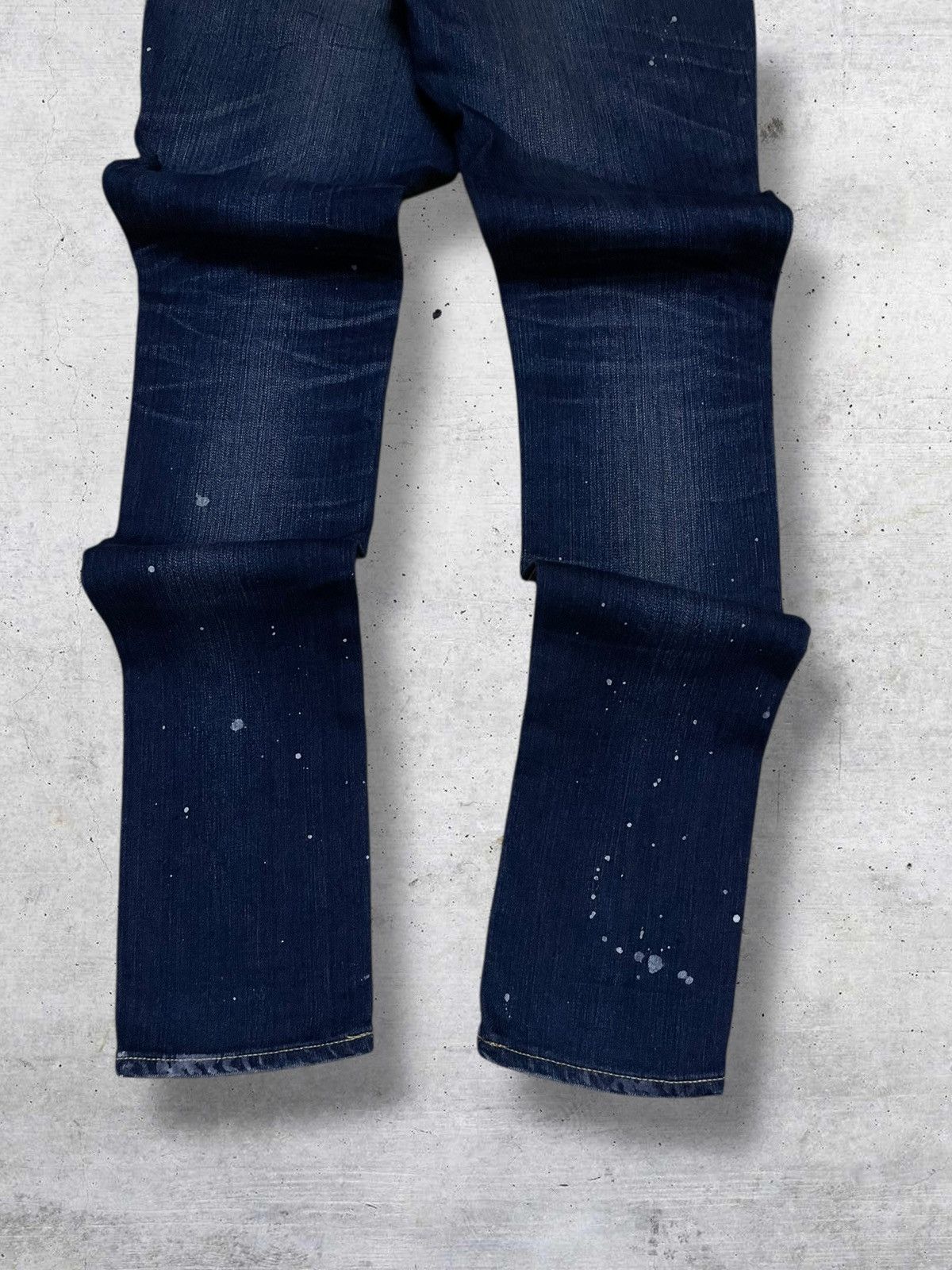 Japanese Brand VINTAGE MOUSSY JAPAN DESIGNER 90S SPLASH PUNK SKINNY DENIM Size US 29 - 10 Thumbnail
