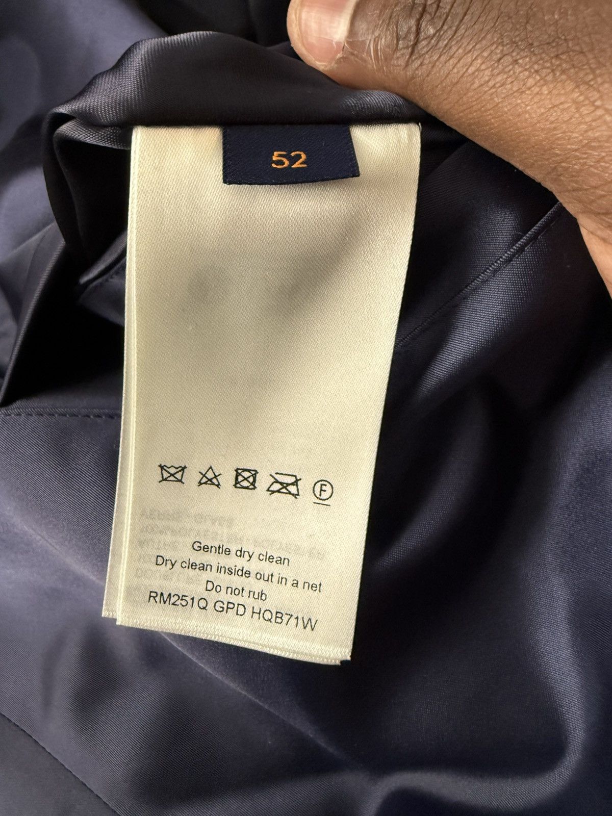 Louis Vuitton Louis Vuitton Blue Baseball Jacket Size US L / EU 52-54 / 3 - 11 Thumbnail